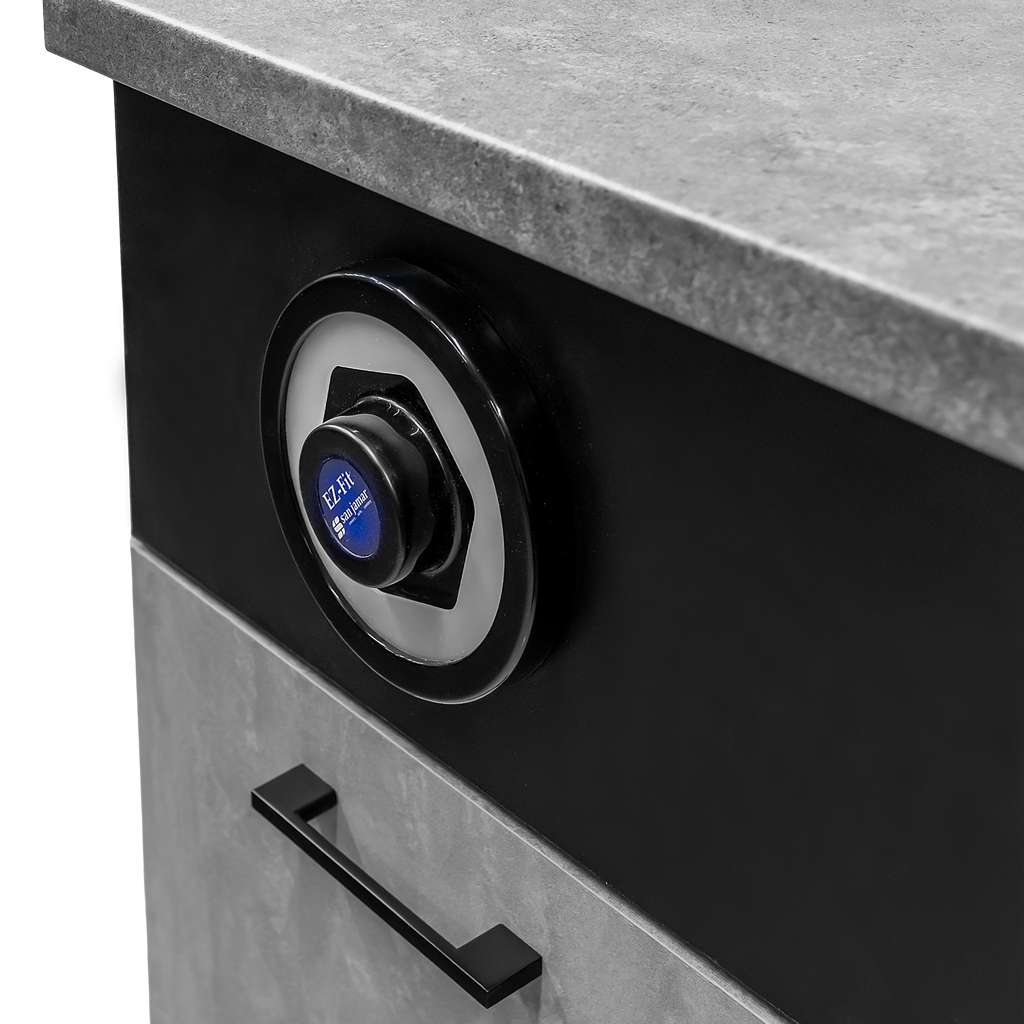 szafka pod ekspres do kawy, stacja kawowa, mebel do kawiarni, szafka gastronomiczna, szafka z oświetleniem LED, wyposażenie kawowe