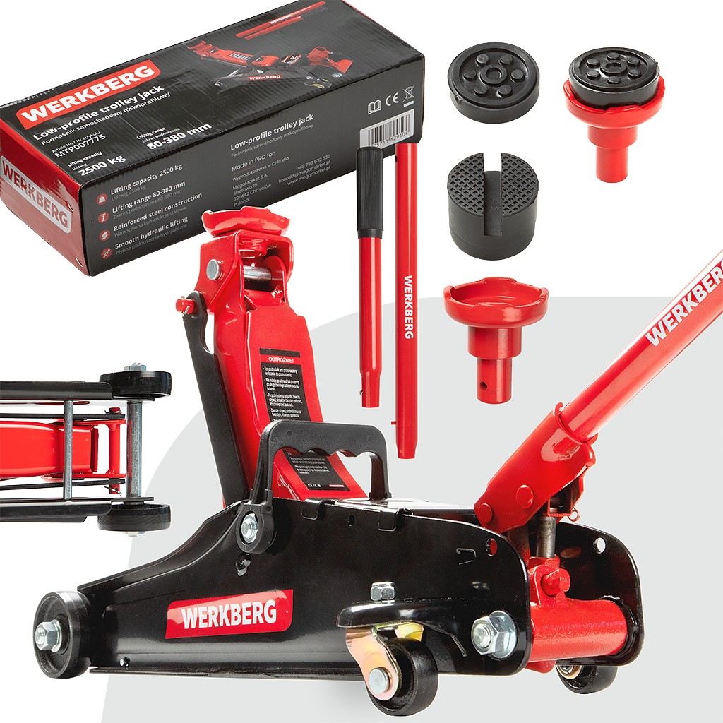 podnośnik hydrauliczny, podnośnik niskoprofilowy, podnośnik do samochodu, podnośnik warsztatowy, podnośnik z zaworem bezpieczeństwa, podnośnik z blokadą, sprzęt garażowy