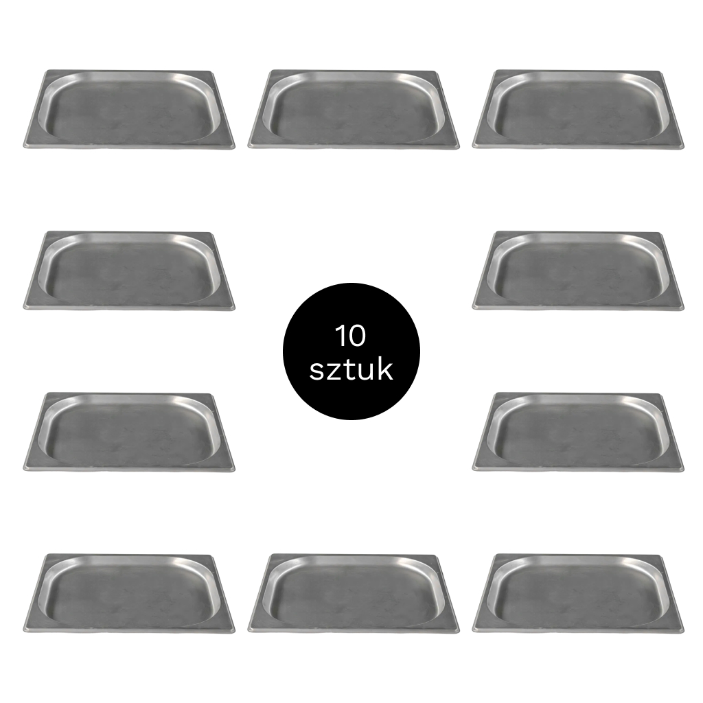 pojemnik stal nierdzewna, pojemnik gastronomiczny, pojemniki GN, zestaw pojemników nierdzewnych GN, pojemnik do sałatek i dodatków, wyposażenie gastronomiczne, pojemnik GN do bemaru i chłodni