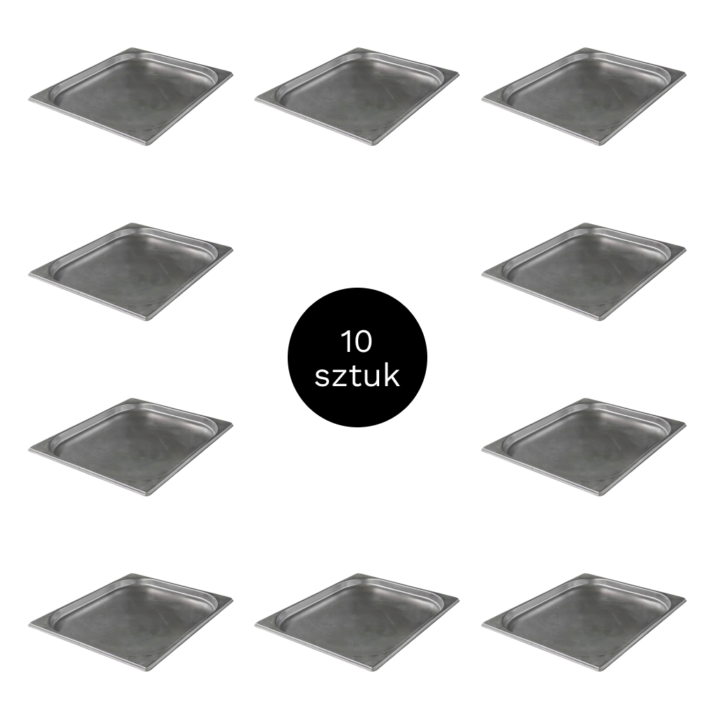 pojemnik stal nierdzewna, pojemnik gastronomiczny, pojemniki GN, zestaw pojemników nierdzewnych GN, pojemnik do sałatek i dodatków, wyposażenie gastronomiczne, pojemnik GN do bemaru i chłodni