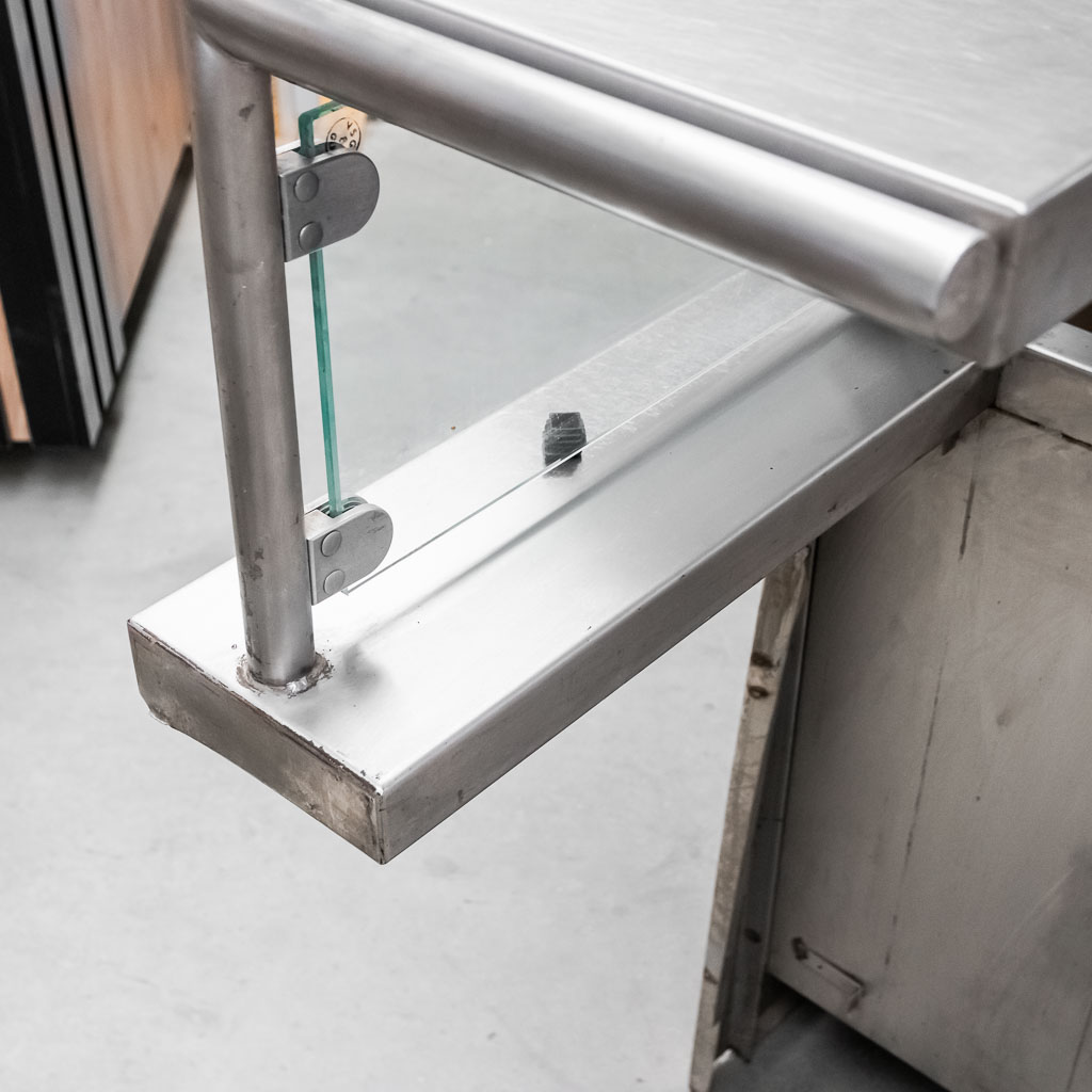 Bemar grzewczy z nadstawką DORA METAL SNT010 S-215 cm G-75 cm H-120 cm 4xGN