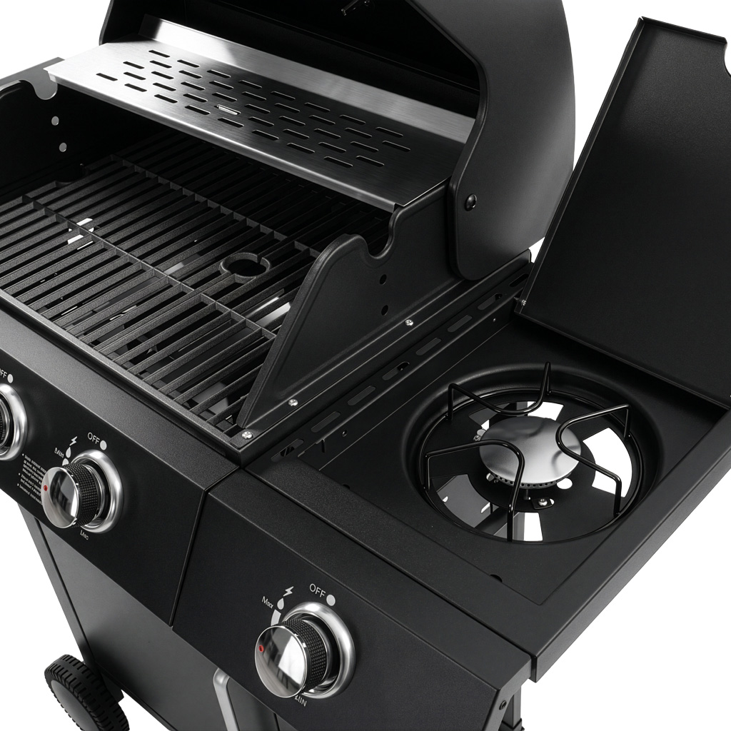 Grill gazowy BERGMANN 3+1, grill ogrodowy gazowy