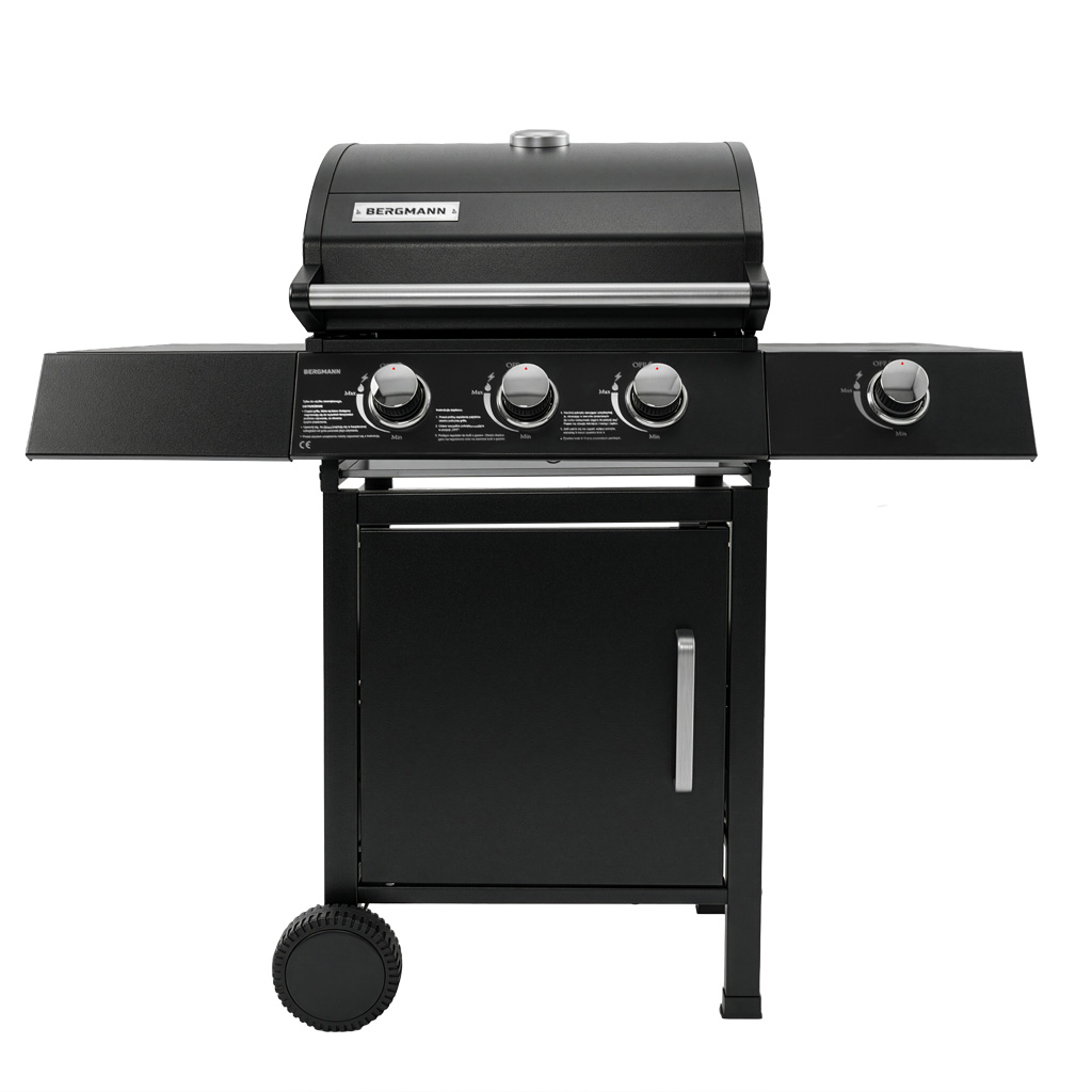 Grill gazowy BERGMANN 3+1, grill ogrodowy gazowy