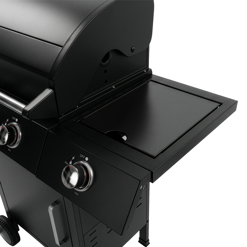 Grill gazowy BERGMANN 3+1, grill ogrodowy gazowy