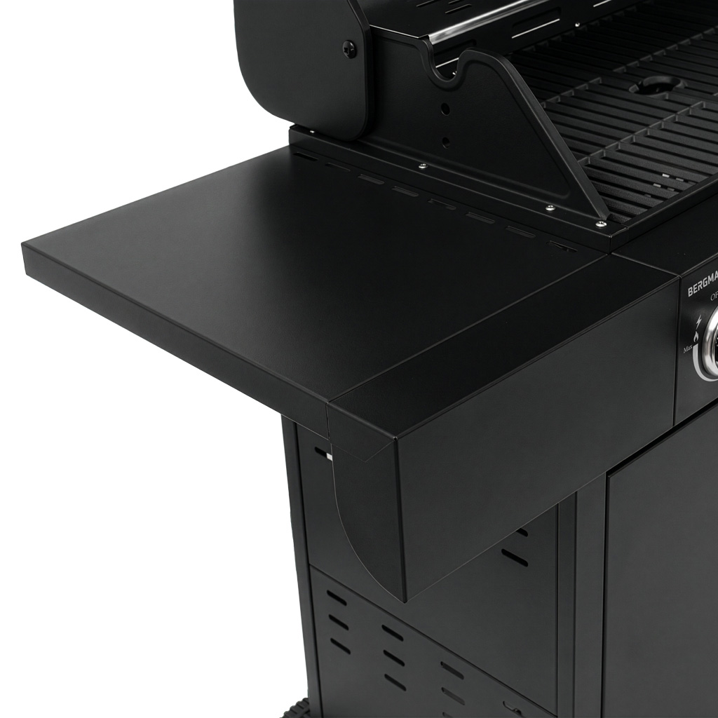 Grill gazowy BERGMANN 6+1, grill ogrodowy gazowy