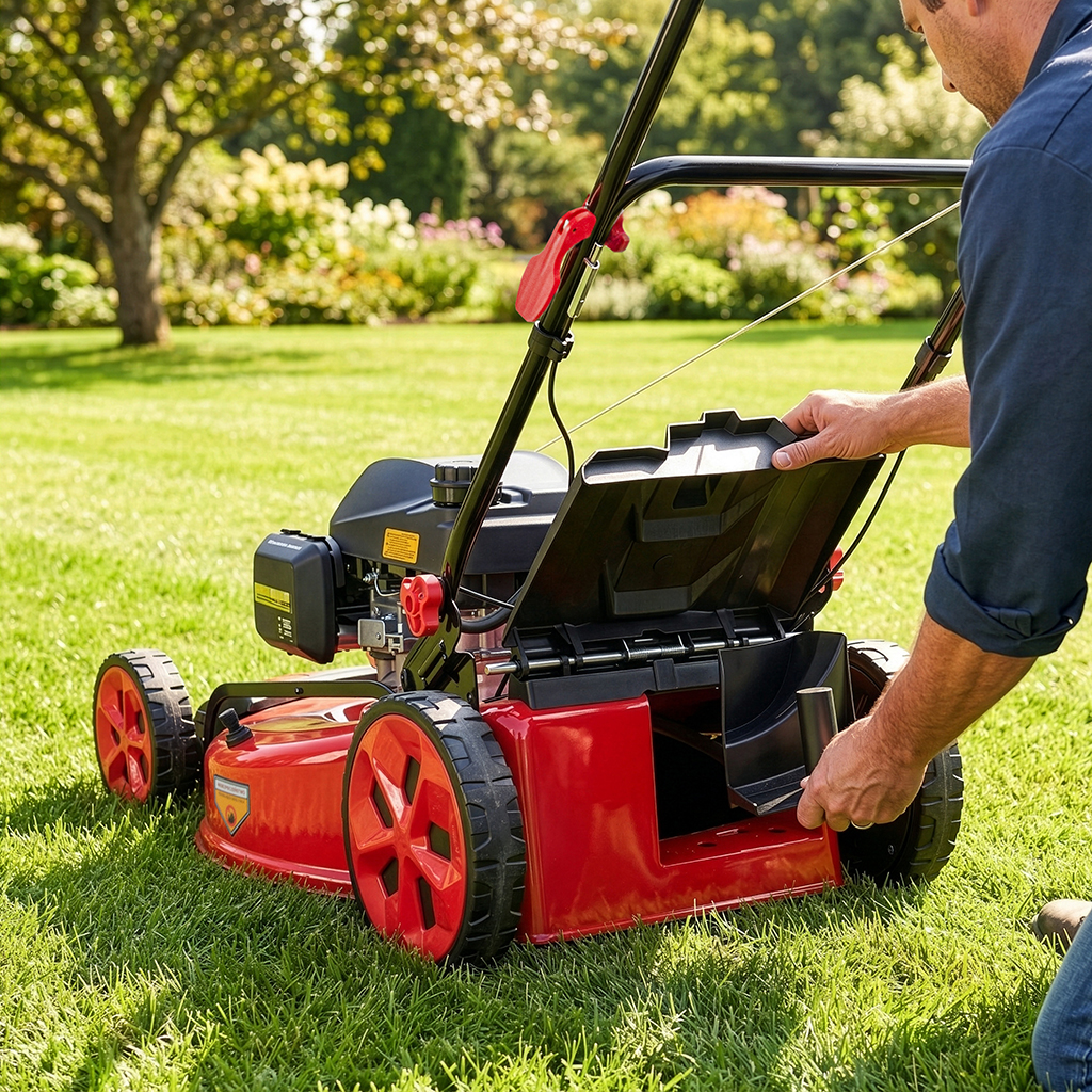 osiarka do trawy, kosiarka z napędem, kosiarka spalinowa z silnikiem HONDA WERKBERG Garden 56 cm