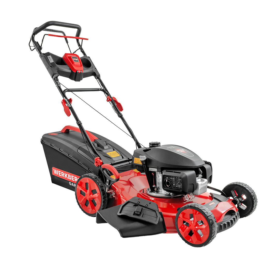 osiarka do trawy, kosiarka z napędem, kosiarka spalinowa z silnikiem HONDA WERKBERG Garden 56 cm