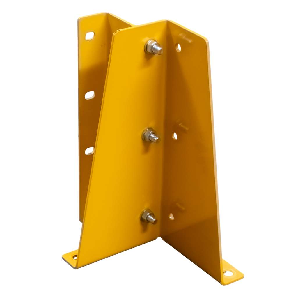 odbojnica regałowa, odbojnica nogi regału magazynowego, odbojnica czołowa, zabezpieczenie regału magazynowego, odbój regału magazynowego, osłona nogi regału, odbój czołowy regału, odbojnica magazynowa stalowa, ochrona nóg regału