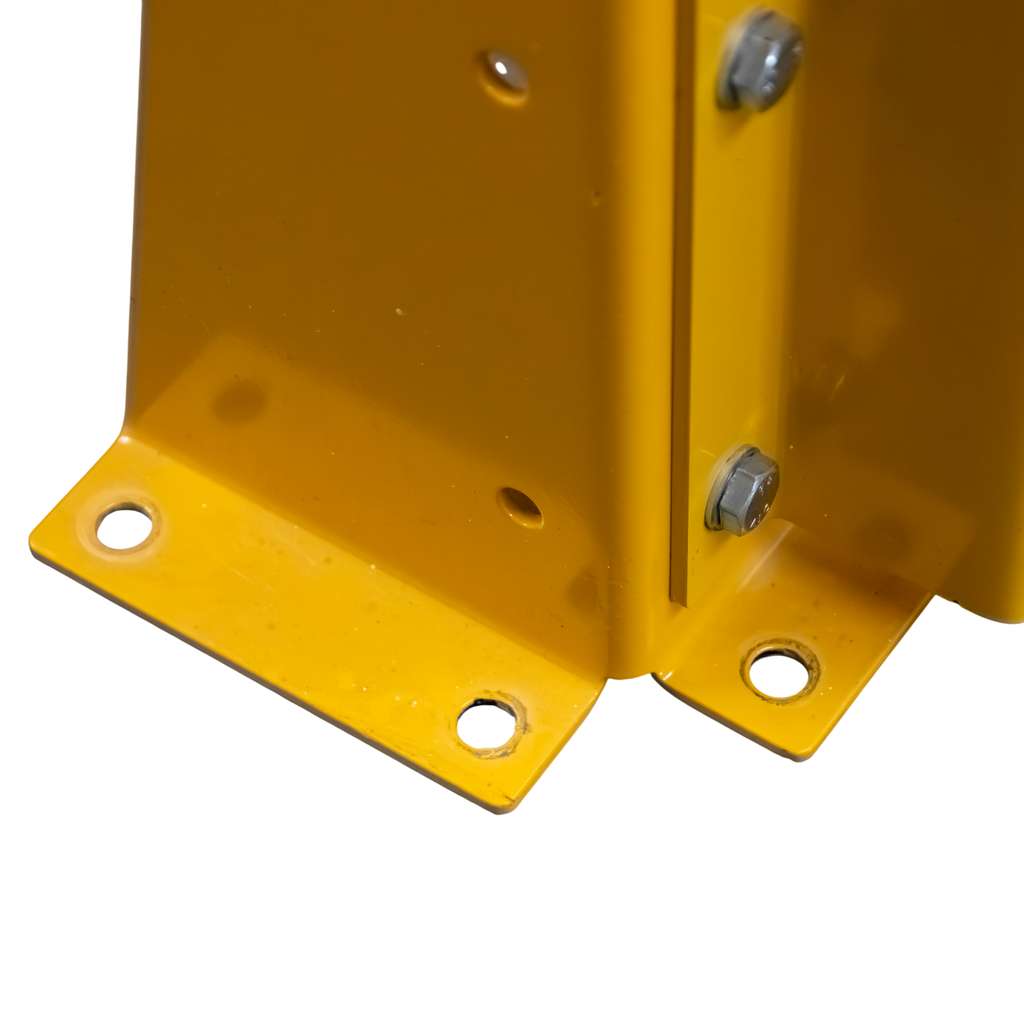 odbojnica regałowa, odbojnica nogi regału magazynowego, odbojnica czołowa, zabezpieczenie regału magazynowego, odbój regału magazynowego, osłona nogi regału, odbój czołowy regału, odbojnica magazynowa stalowa, ochrona nóg regału