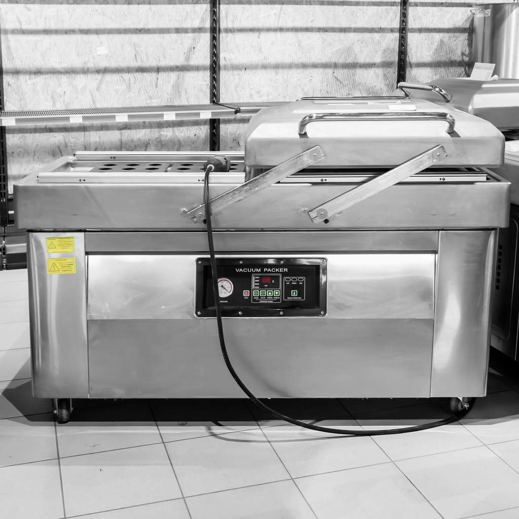 pakowarka zgrzewarka komorowa, pakowarka próżniowa 2 komorowa Mega-M D601 cm, pakowarka wolnostojąca