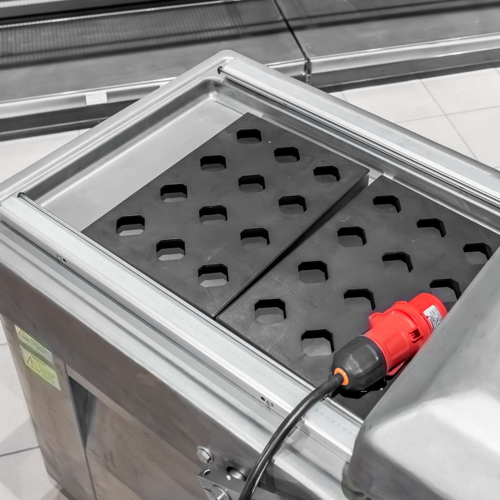 pakowarka zgrzewarka komorowa, pakowarka próżniowa 2 komorowa Mega-M D601 cm, pakowarka wolnostojąca