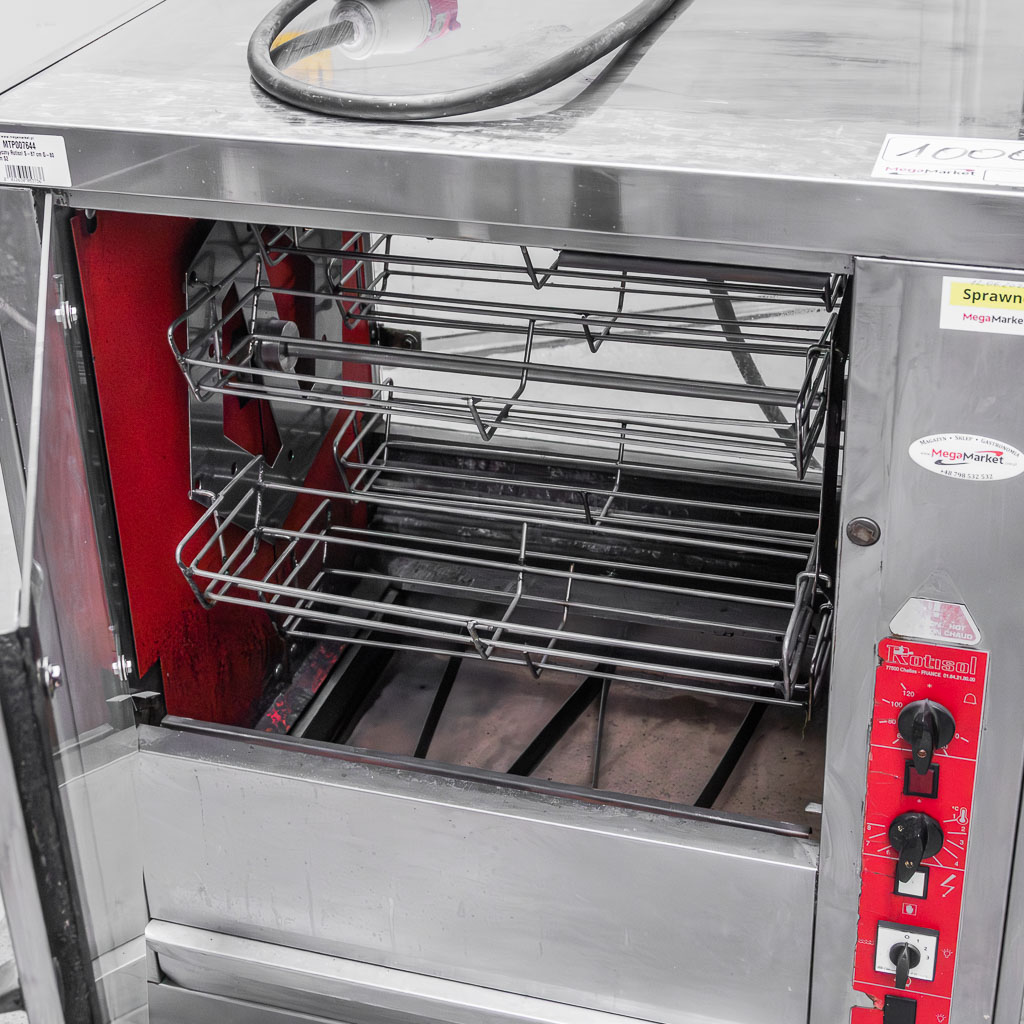 Rożno rożen elektryczny do kurczaków ROTISOL