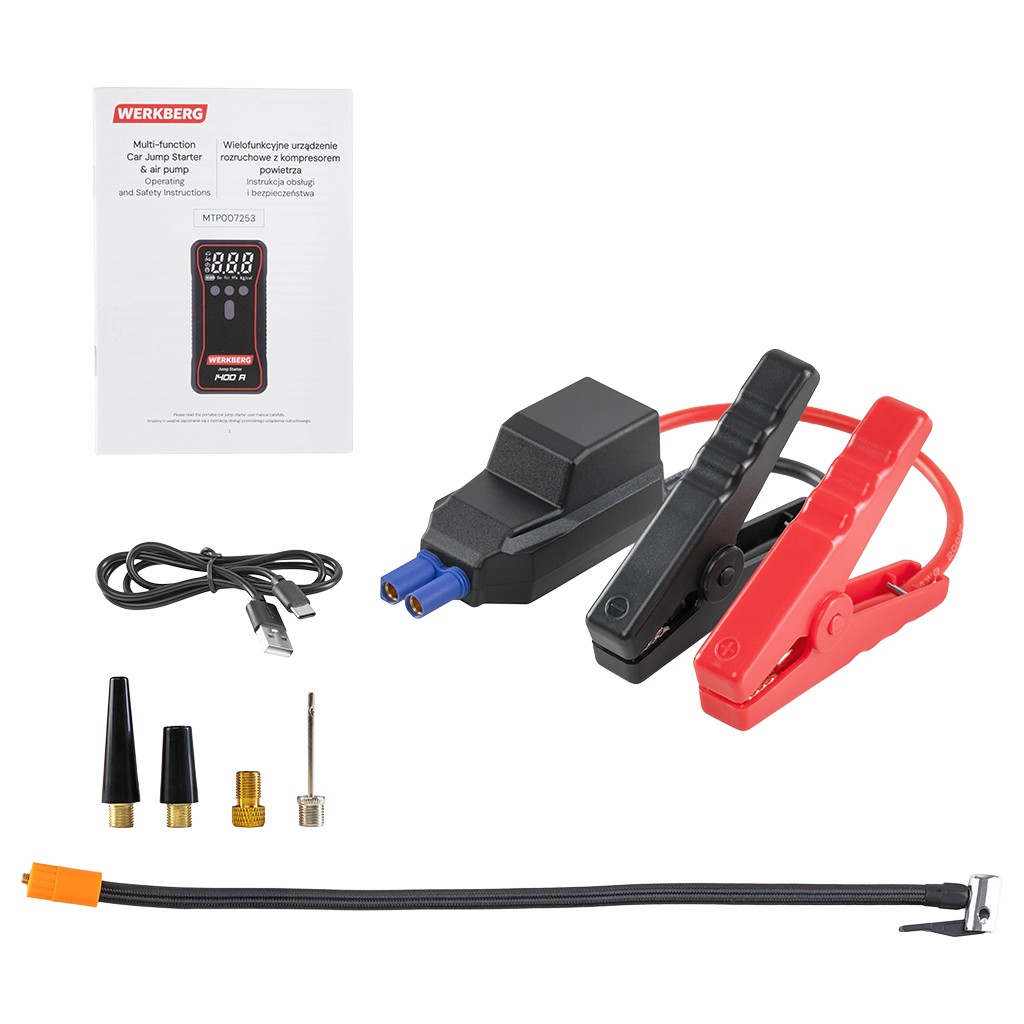 powerbank rozruchowy, urządzenie rozruchowe, jump starter, powerbank, booster do auta, przenośny rozrusznik samochodowy, awaryjne uruchamianie silnika, ładowarka samochodowa