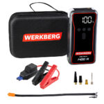 Zdjęcie produktu: Urządzenie rozruchowe Powerbank Booster WERKBERG AL002 700A/1400A 18000mAh kompresor