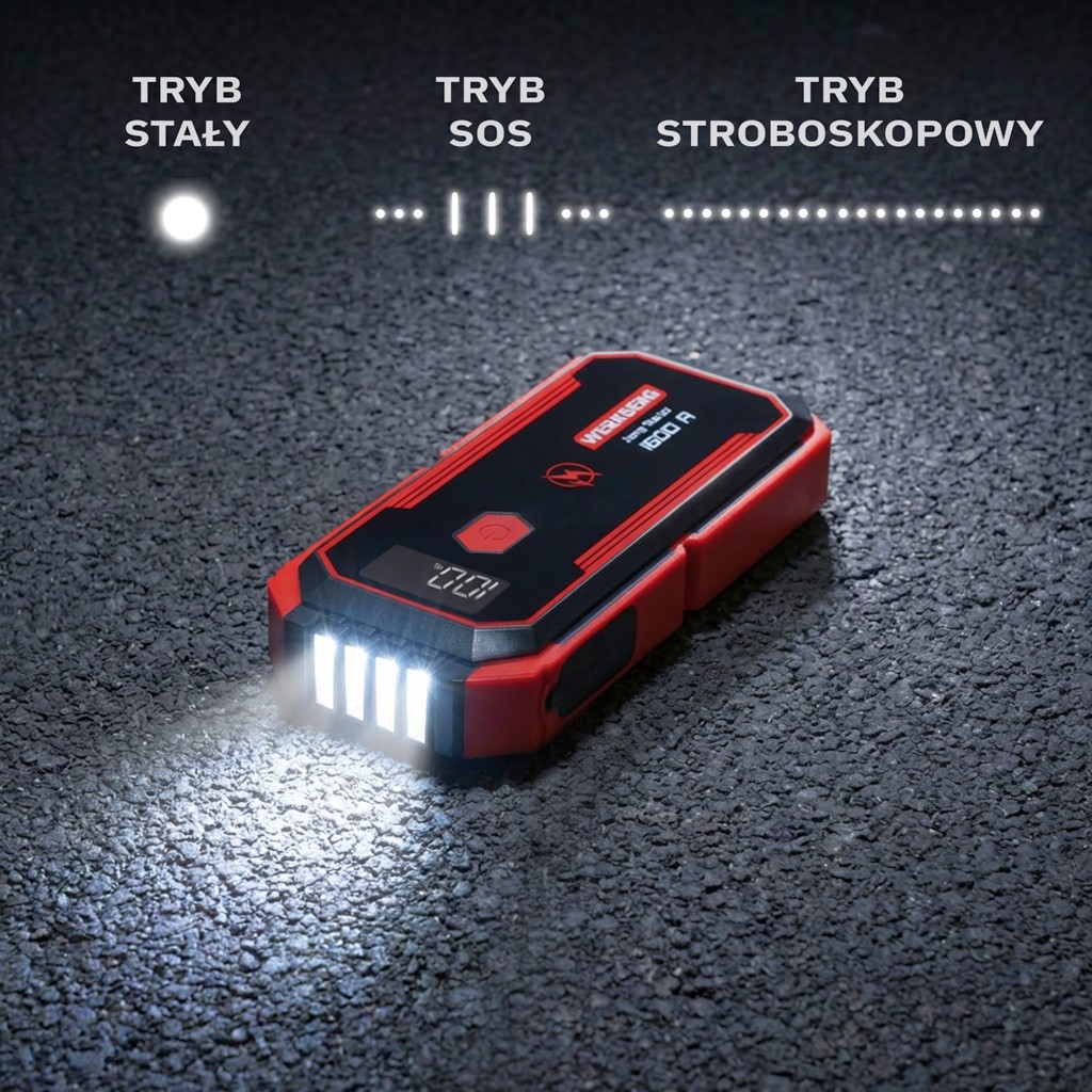 Urządzenie rozruchowe Powerbank Booster WERKBERG