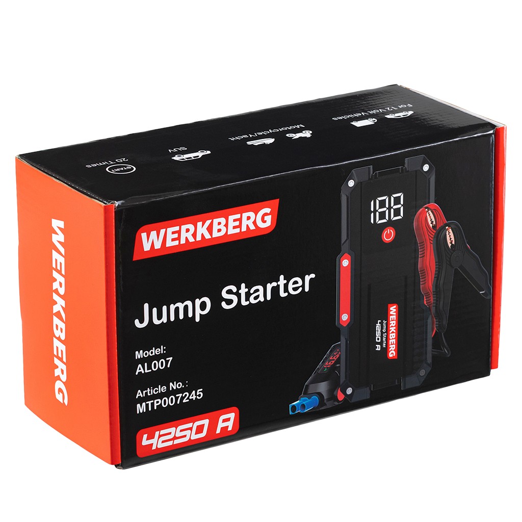 powerbank rozruchowy, urządzenie rozruchowe, jump starter, powerbank, booster do auta, przenośny rozrusznik samochodowy, awaryjne uruchamianie silnika, ładowarka samochodowa