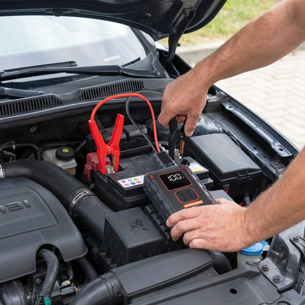 Urządzenie rozruchowe Powerbank Booster WERKBERG AL008