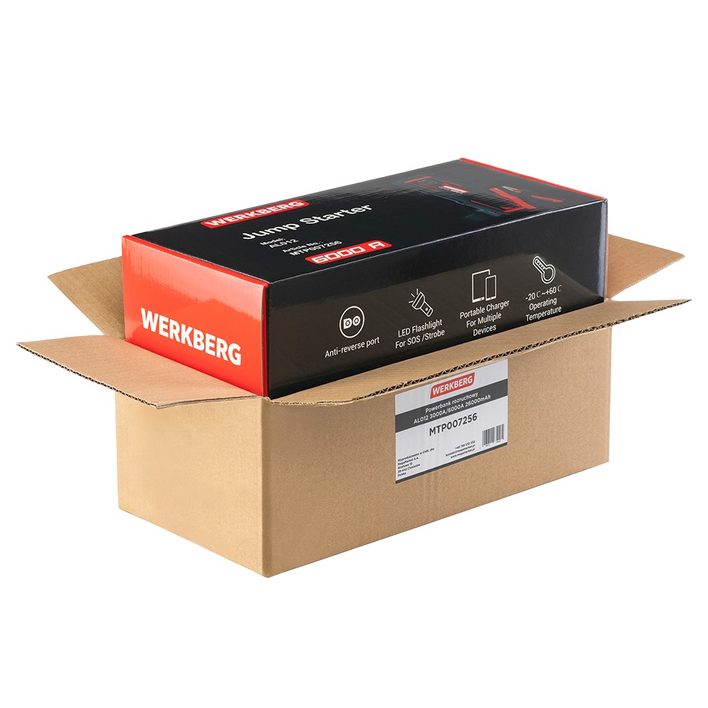 powerbank rozruchowy, urządzenie rozruchowe, jump starter, powerbank, booster do auta, przenośny rozrusznik samochodowy, awaryjne uruchamianie silnika, ładowarka samochodowa