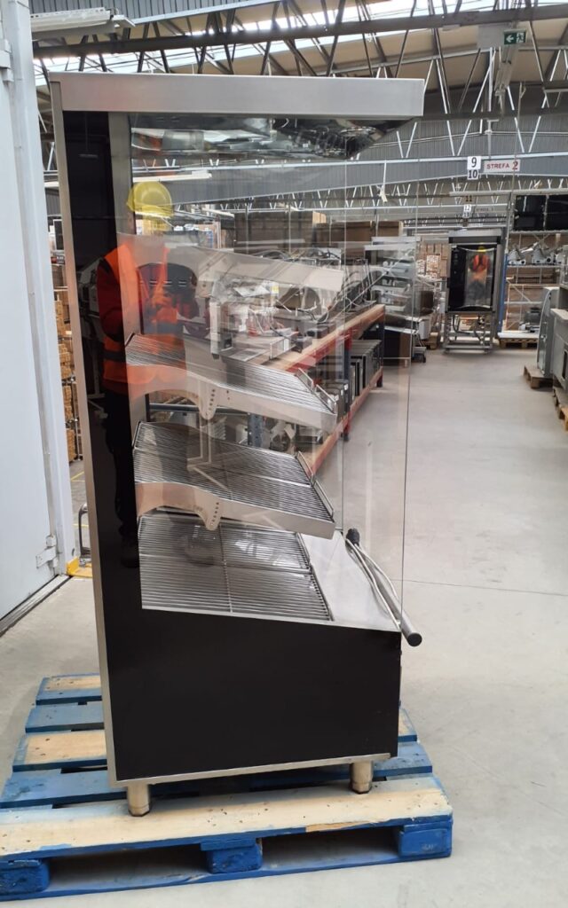 Witryna regał grzewczy przelotowy Dora Metal