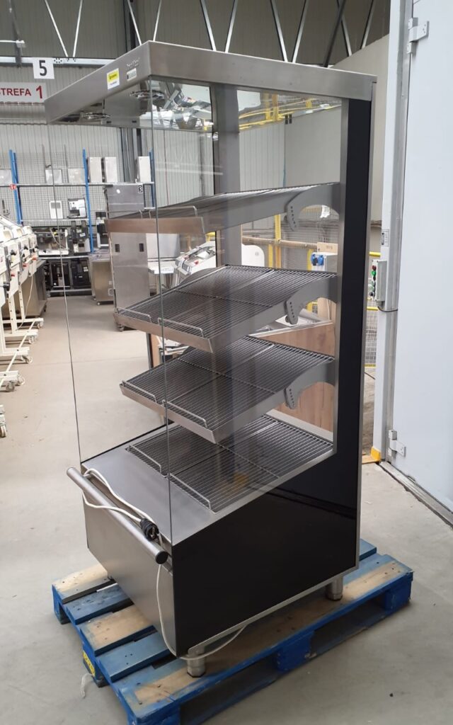 Witryna regał grzewczy przelotowy Dora Metal