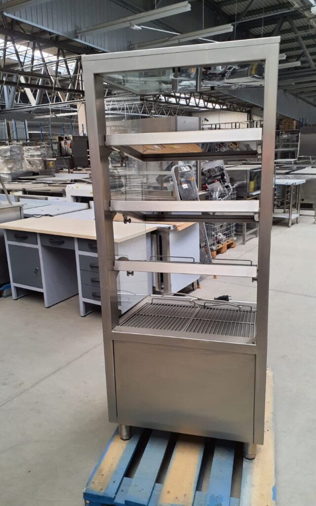 Witryna regał grzewczy przelotowy Dora Metal