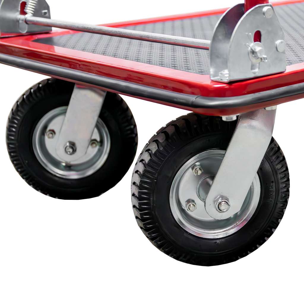 wózek platformowy, wózek magazynowy, wózek z kołami poliuretanowymi, wózek transportowy składany, wózek ręczny stalowy, wózek do magazynu, wózek na kartony i beczki, transport towarów,