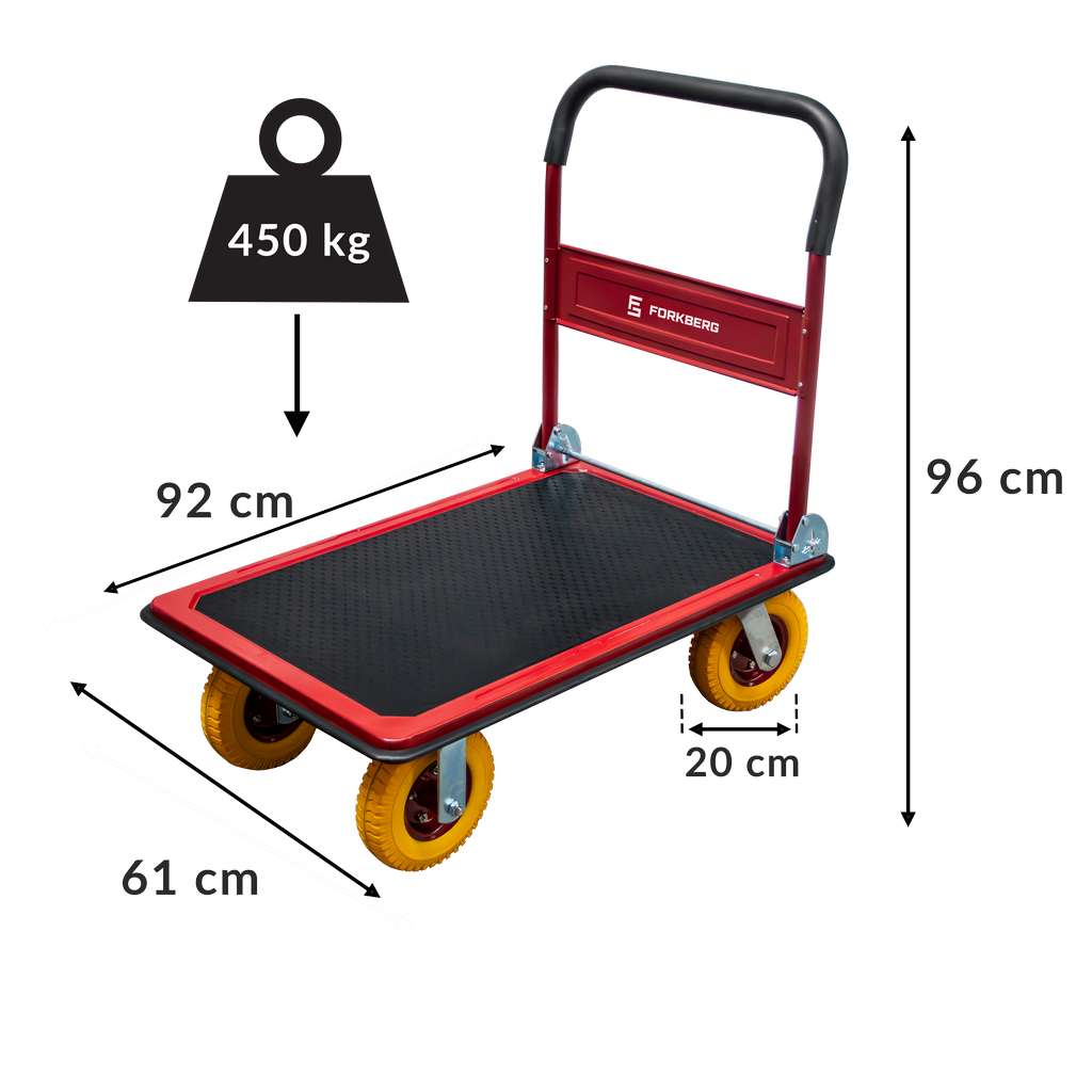 wózek platformowy, wózek magazynowy, wózek z kołami poliuretanowymi, wózek transportowy składany, wózek ręczny stalowy, wózek do magazynu, wózek na kartony i beczki, transport towarów