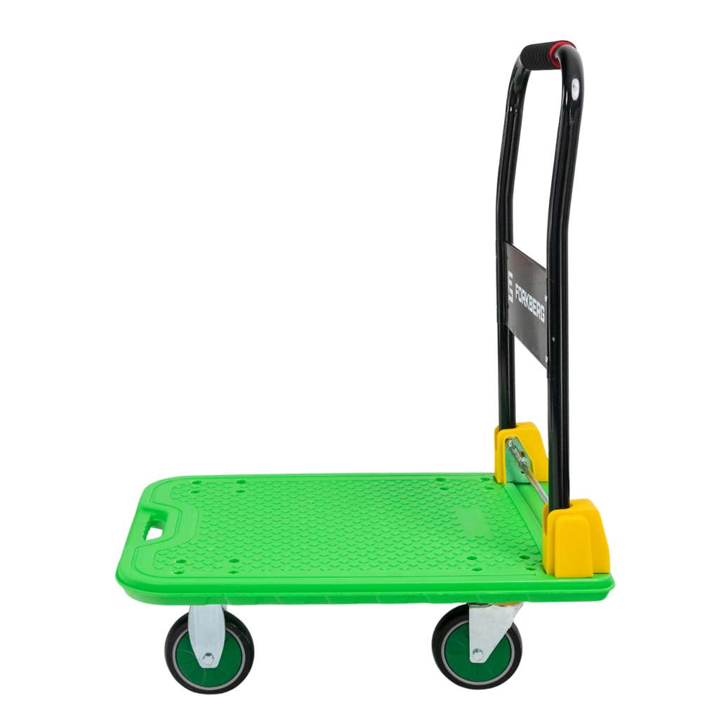 wózek platformowy, wózek magazynowy, wózek z kołami poliuretanowymi, wózek transportowy składany, wózek ręczny stalowy, wózek do magazynu, wózek na kartony i beczki, transport towarów