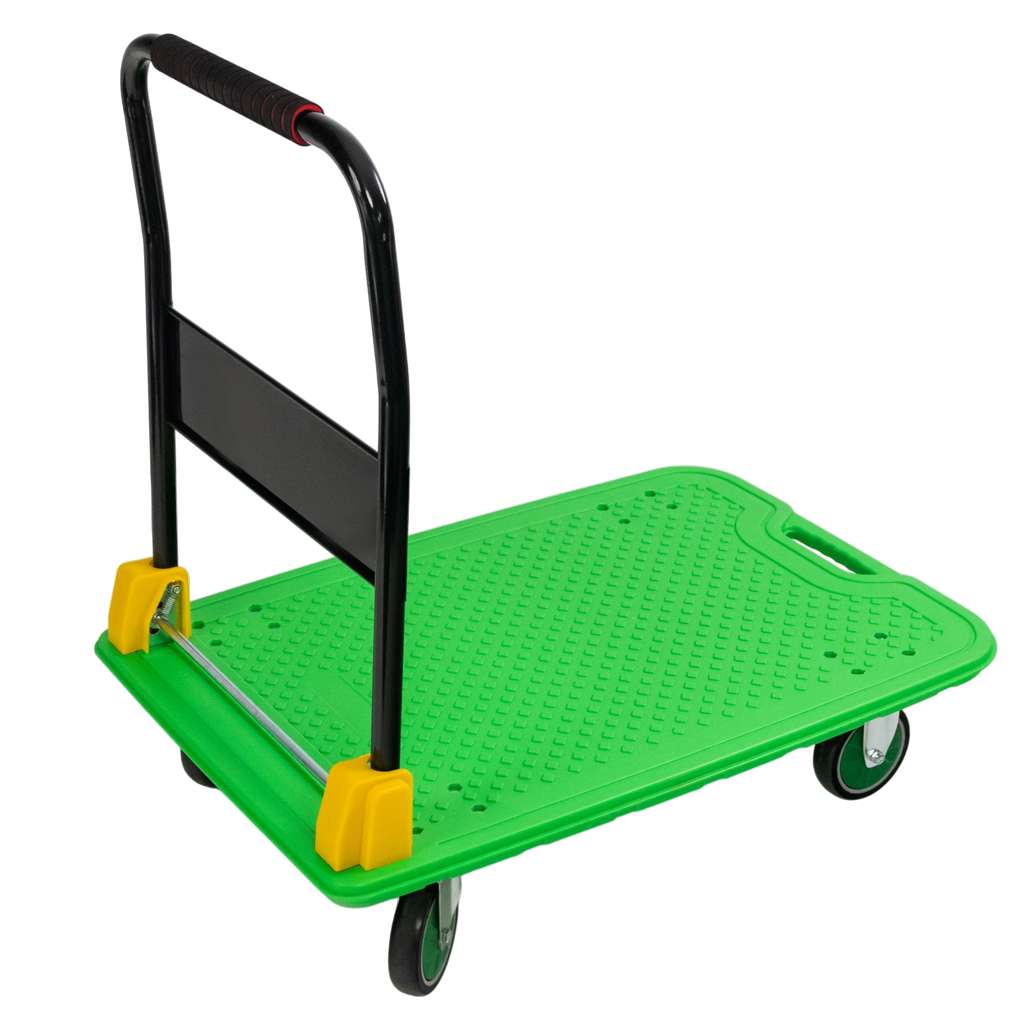wózek platformowy, wózek magazynowy, wózek z kołami poliuretanowymi, wózek transportowy składany, wózek ręczny stalowy, wózek do magazynu, wózek na kartony i beczki, transport towarów