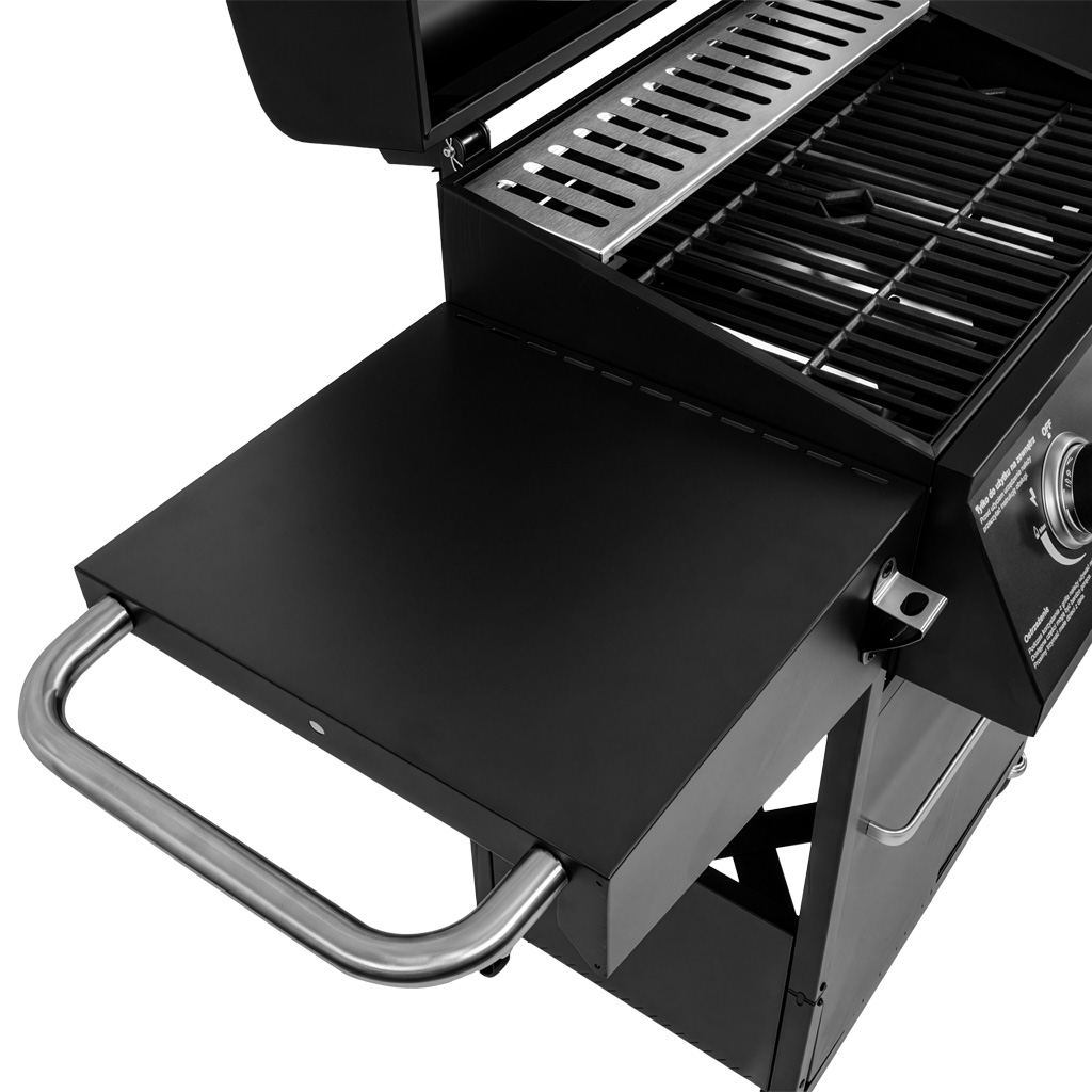 Grill ogrodowy gazowy, grill gazowy 3+1,