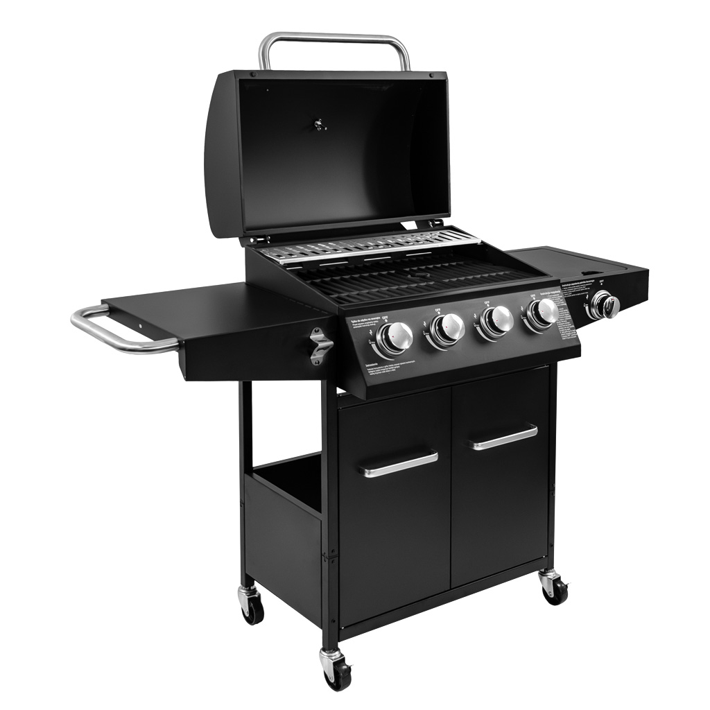 Grill gazowy ogrodowy, grill ogrodowy BERGMANN NL003