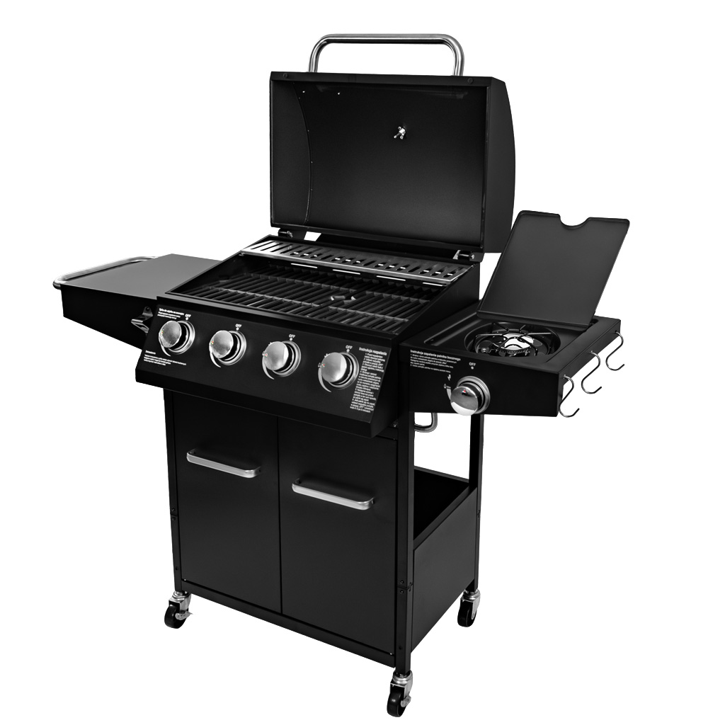 Grill gazowy ogrodowy, grill ogrodowy BERGMANN NL003