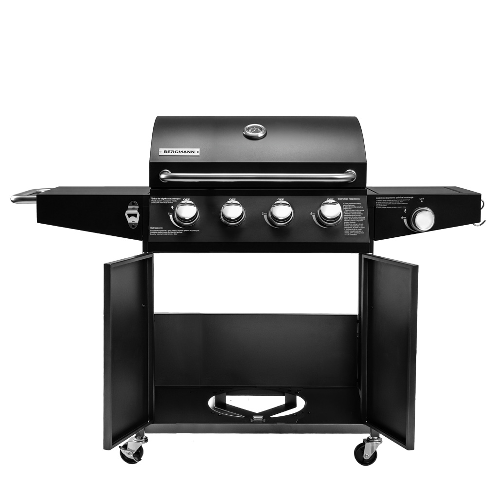 Grill gazowy ogrodowy, grill ogrodowy BERGMANN NL003