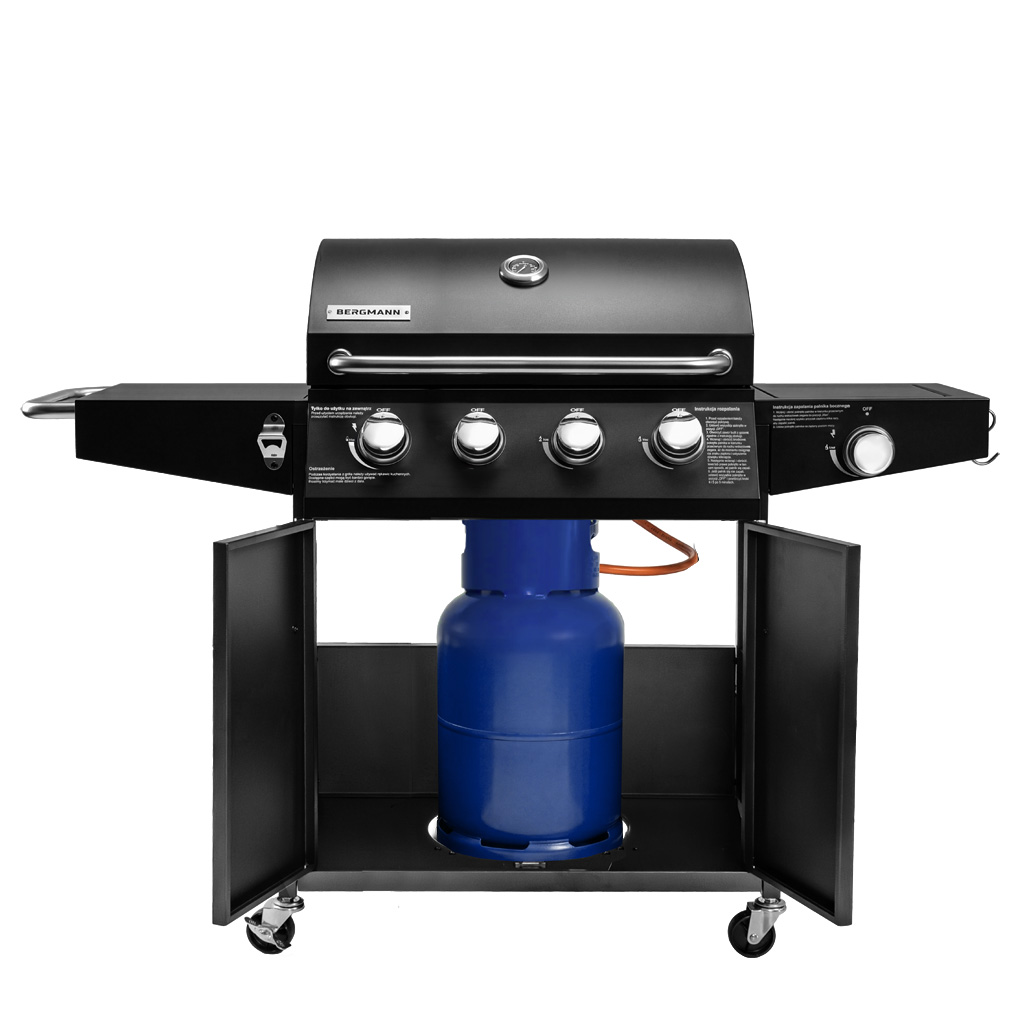 Grill gazowy ogrodowy, grill ogrodowy BERGMANN NL003