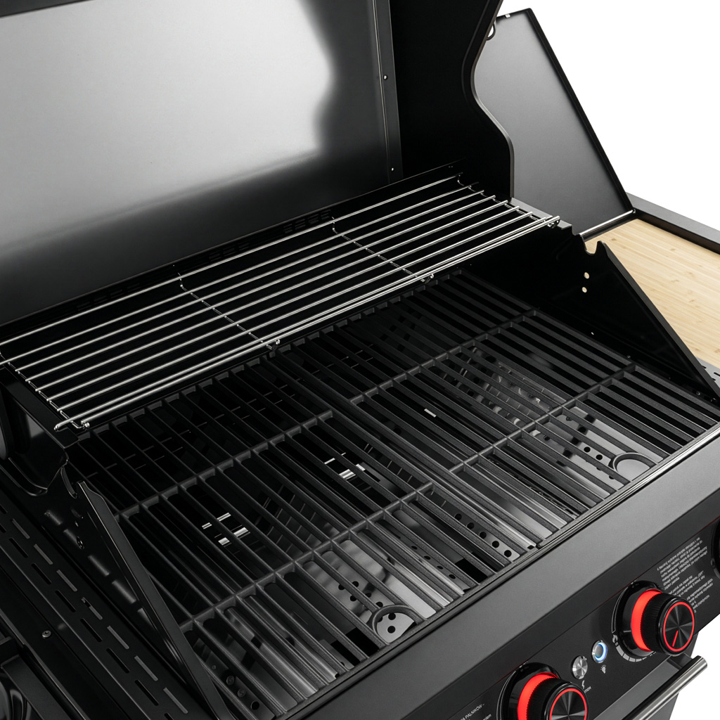 Grill gazowy ogrodowy BERGMANN 4+2, grill ogrodowy gazowy