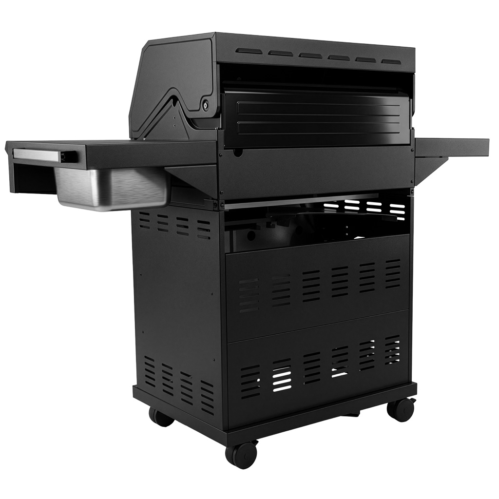 Grill gazowy ogrodowy BERGMANN 4+2, grill ogrodowy gazowy