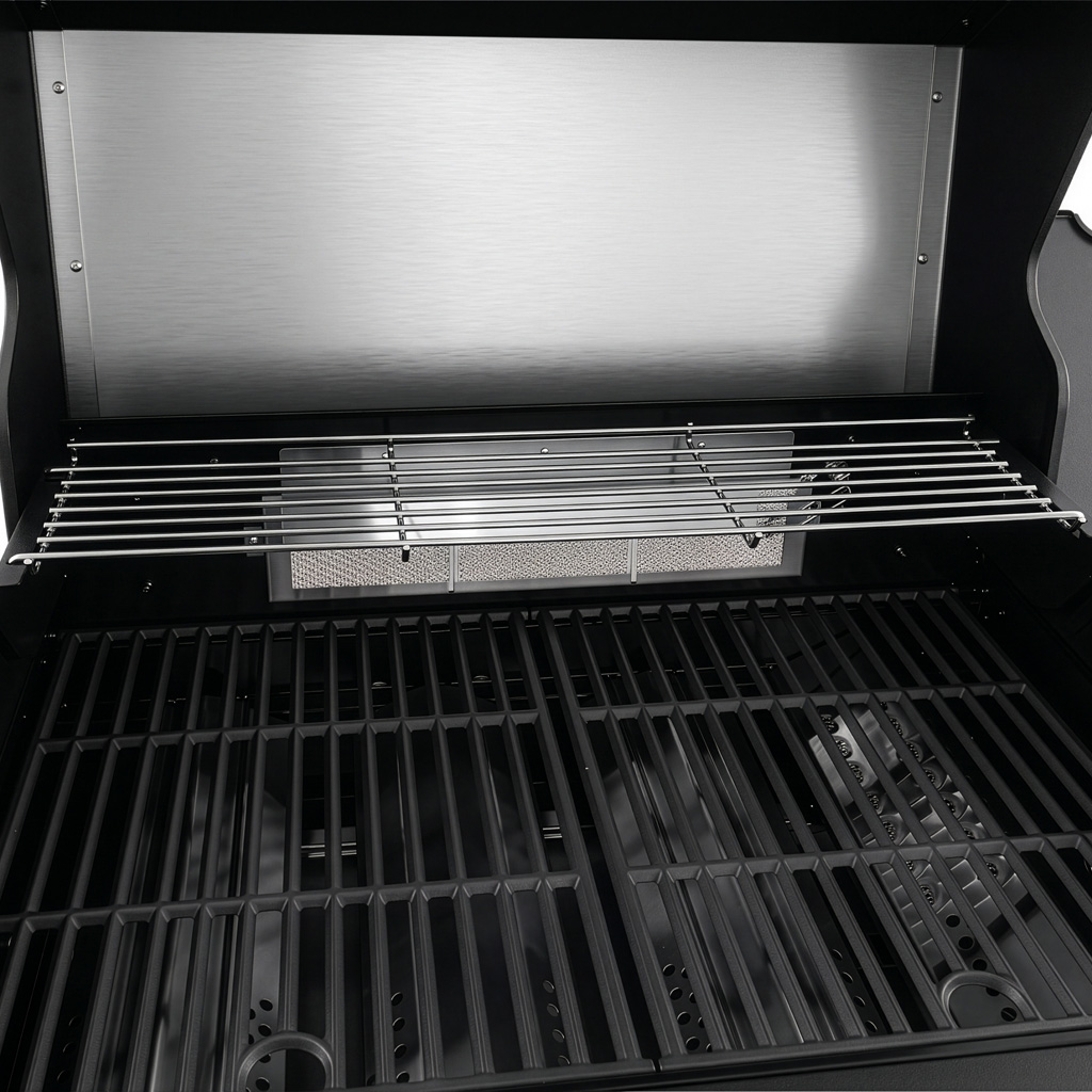 grill gazowy ogrodowy BERGMANN PREMIUM HU002 4+2, grill ogrodowy gazowy
