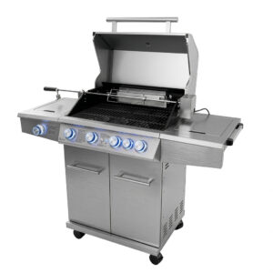 grill gazowy ogrodowy BERGMANN HU003 4+2, grill ogrodowy gazowy