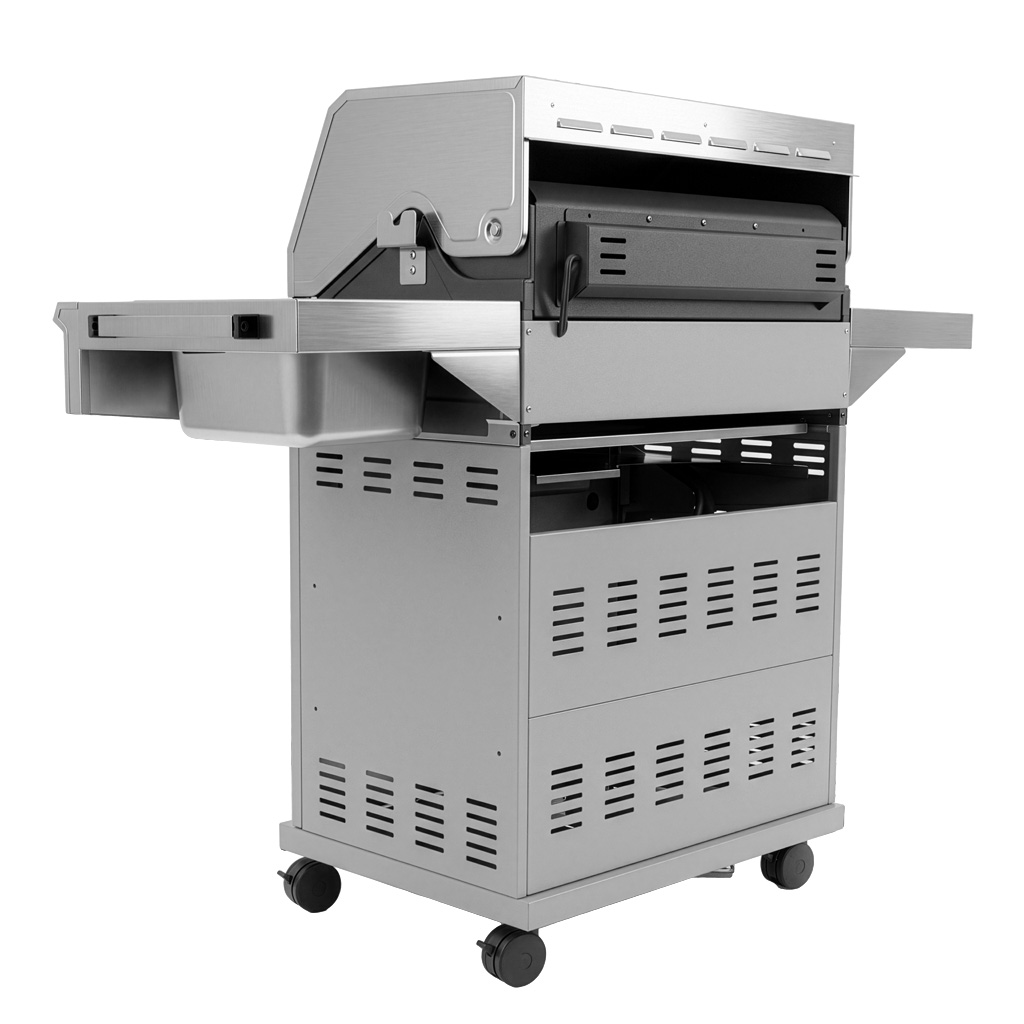 grill gazowy ogrodowy BERGMANN HU003 4+2, grill ogrodowy gazowy