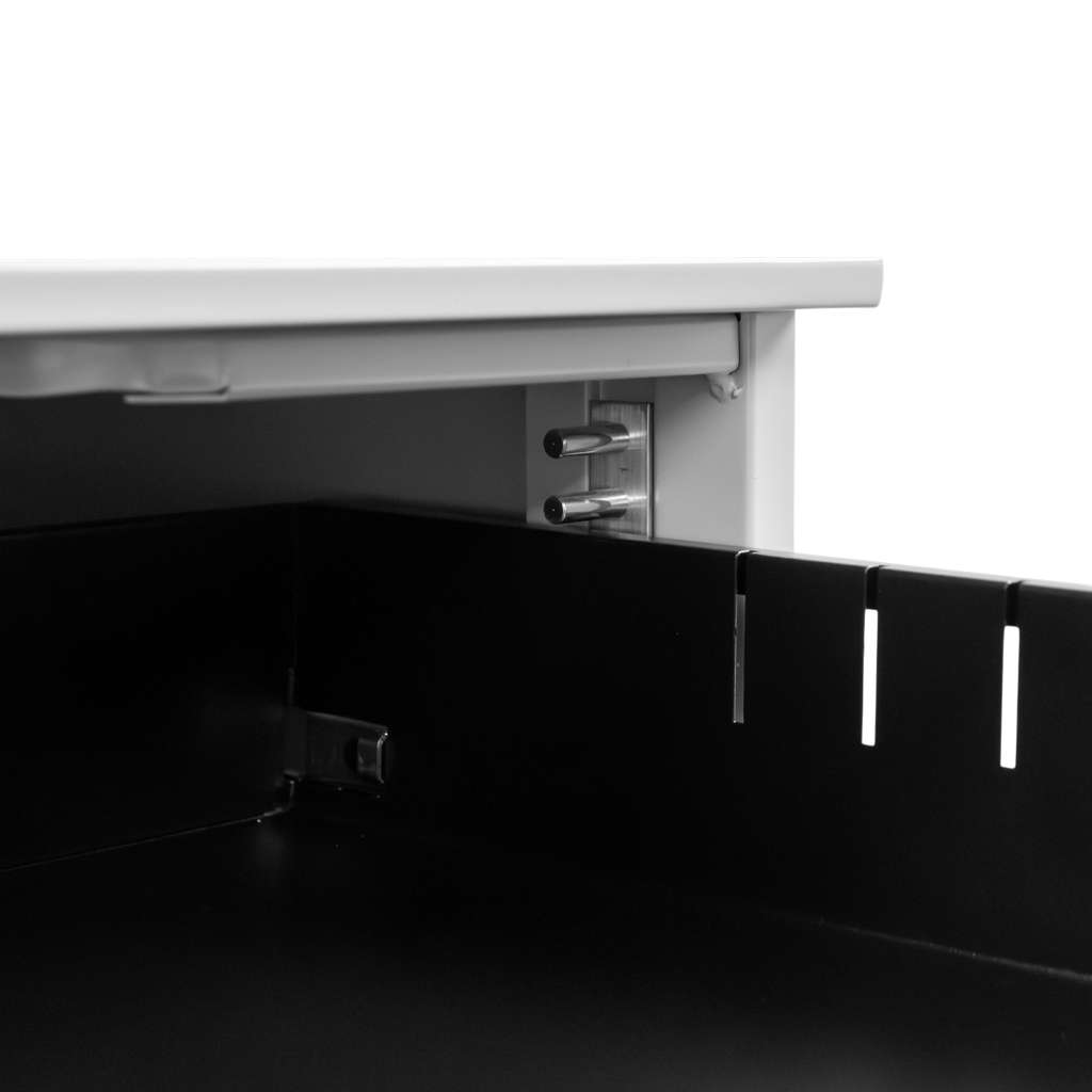 Kontenerek biurowy FURVERO szafka mobilna z szufladami pod biurko