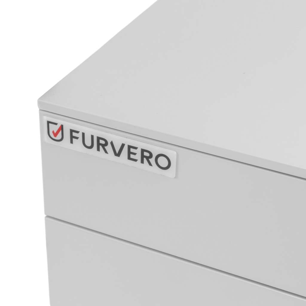 Kontenerek biurowy FURVERO szafka mobilna z szufladami pod biurko