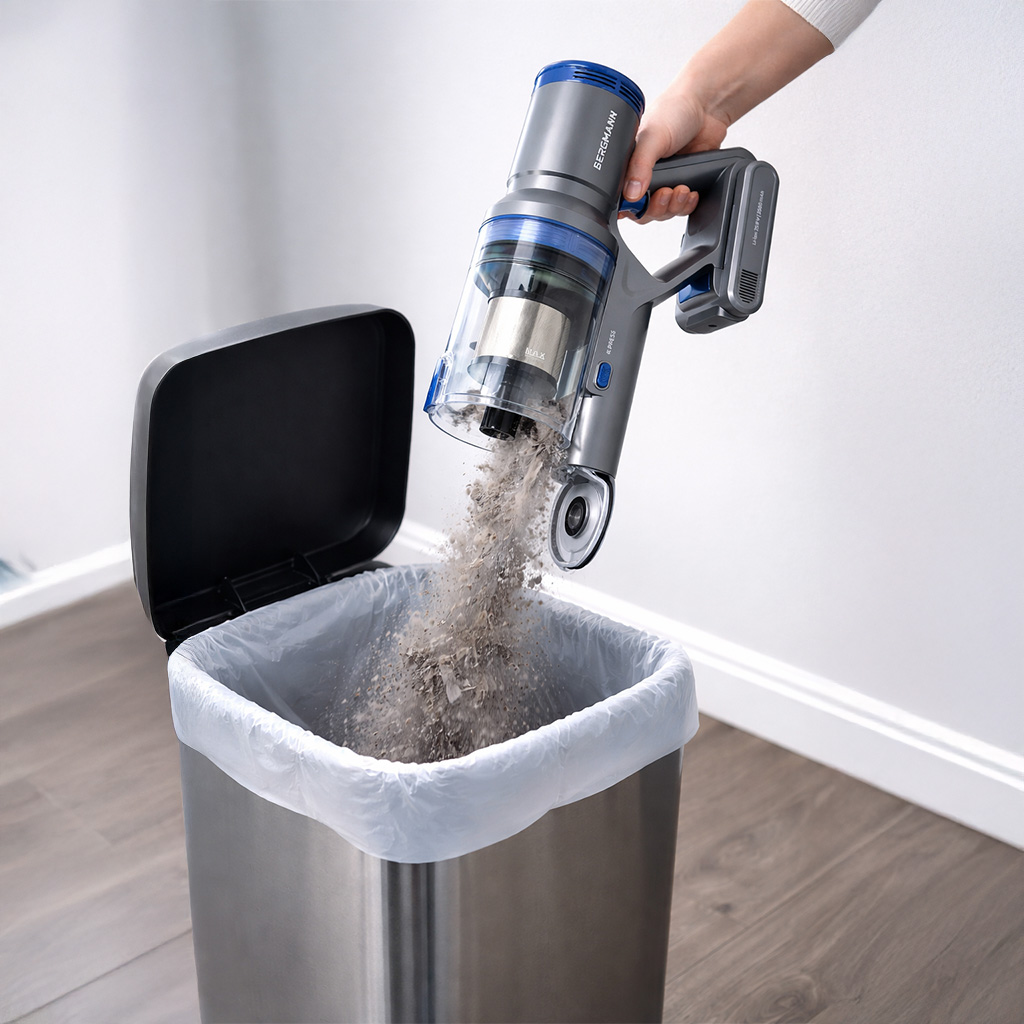 bezprzewodowy BERGMANN HAX 103 300 W, odkurzacz pionowy