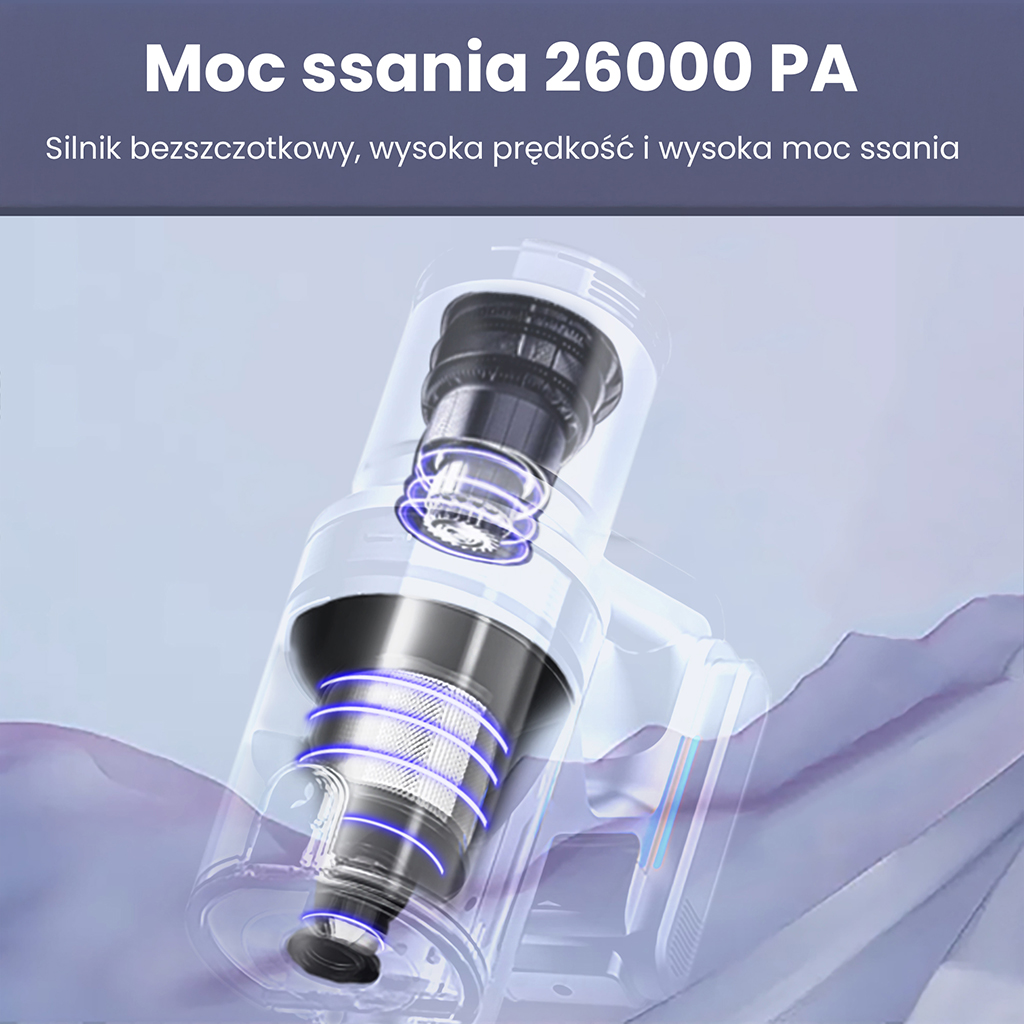 bezprzewodowy BERGMANN HAX 103 300 W, odkurzacz pionowy