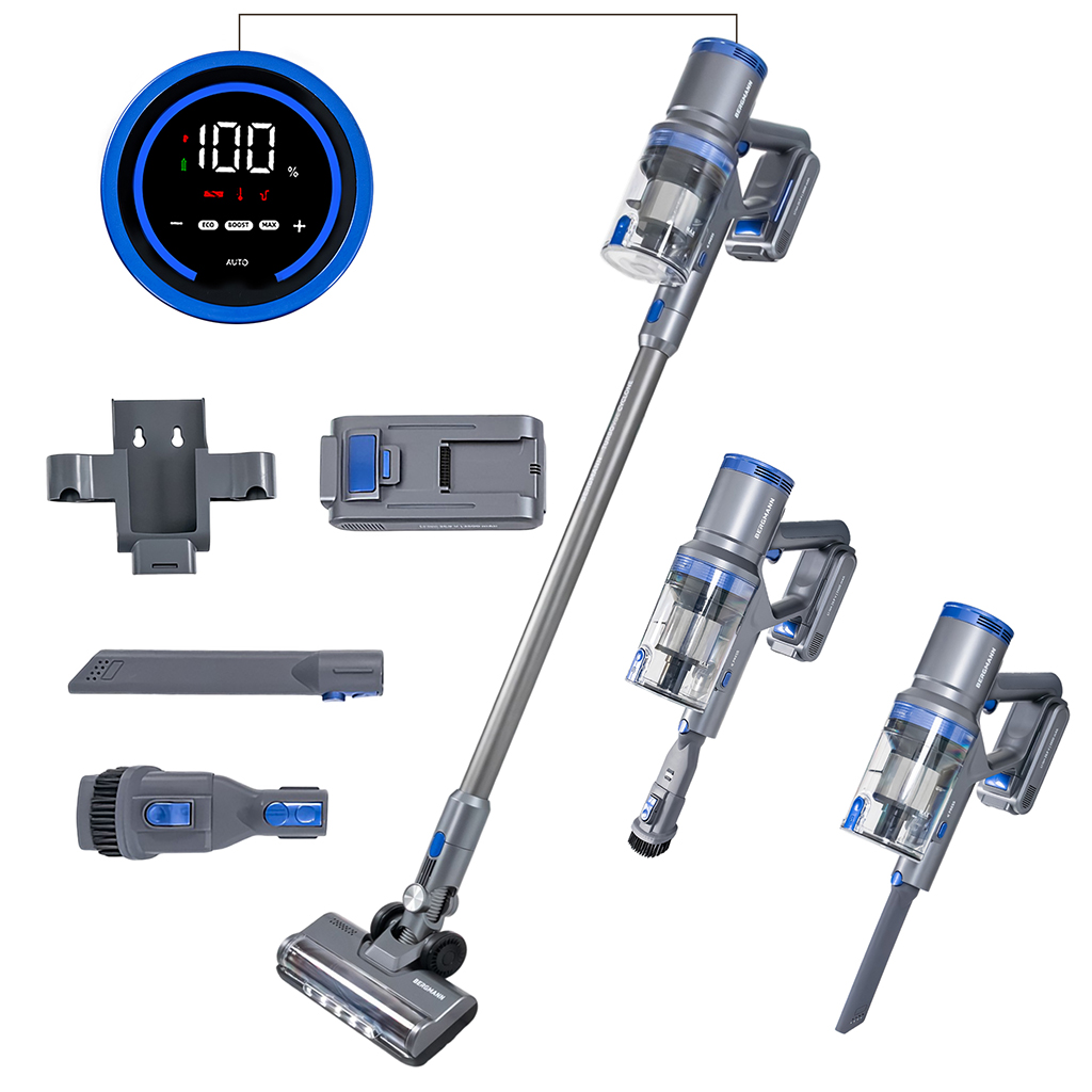 bezprzewodowy BERGMANN HAX 103 300 W, odkurzacz pionowy