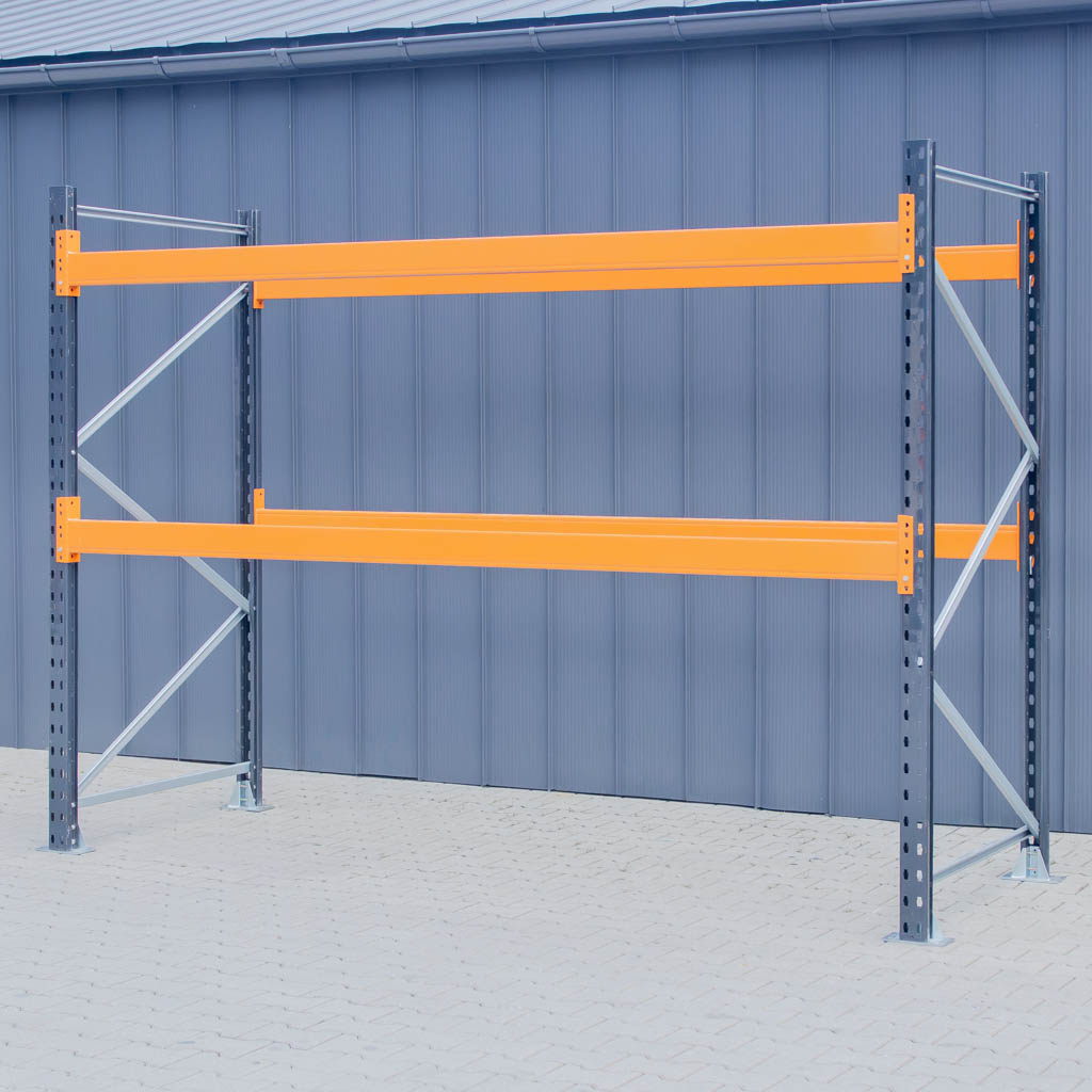 Regał magazynowy paletowy LINK 51 0+2 H-225 cm L-376 cm moduł bazowy