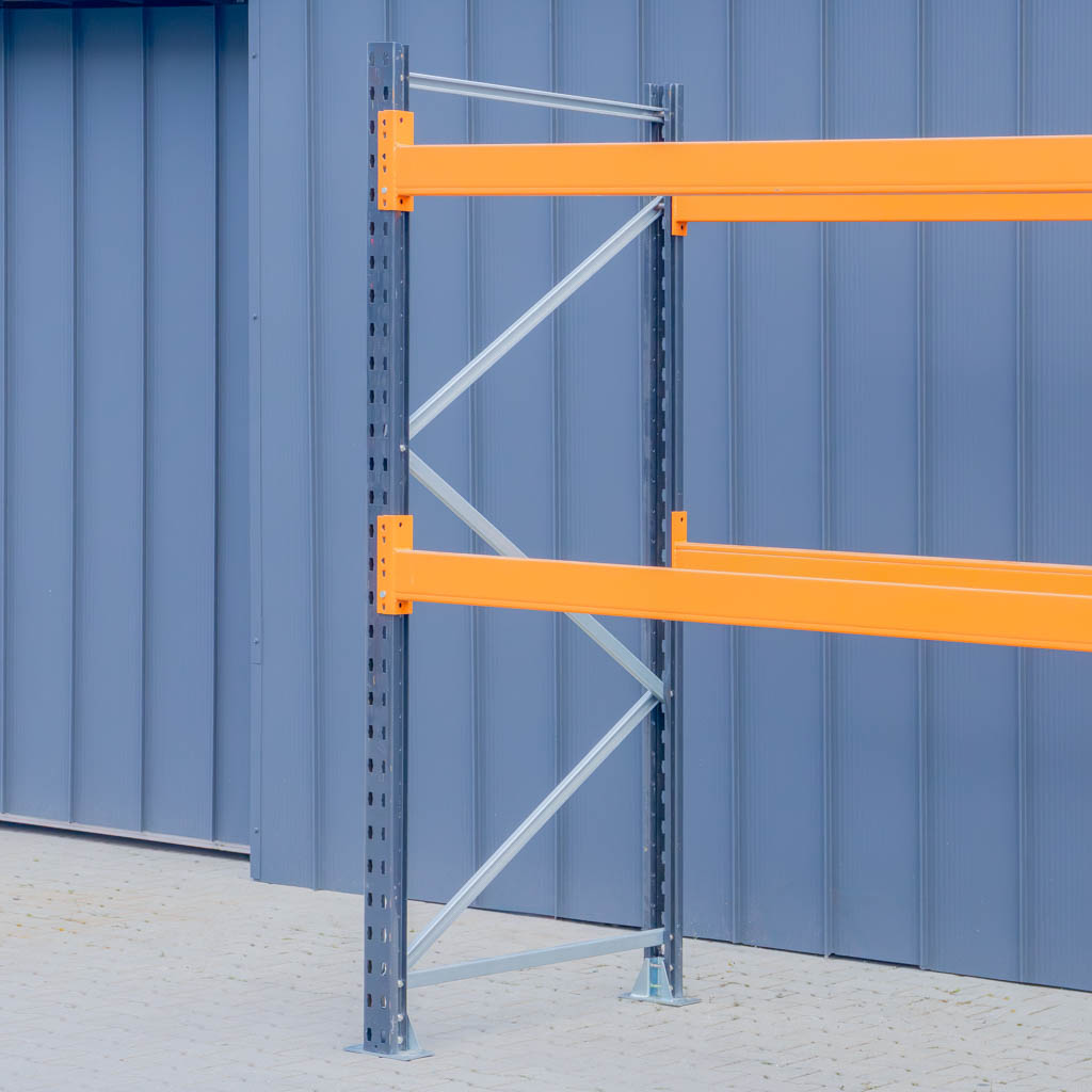 Regał magazynowy paletowy LINK 51 0+2 H-225 cm L-376 cm moduł bazowy