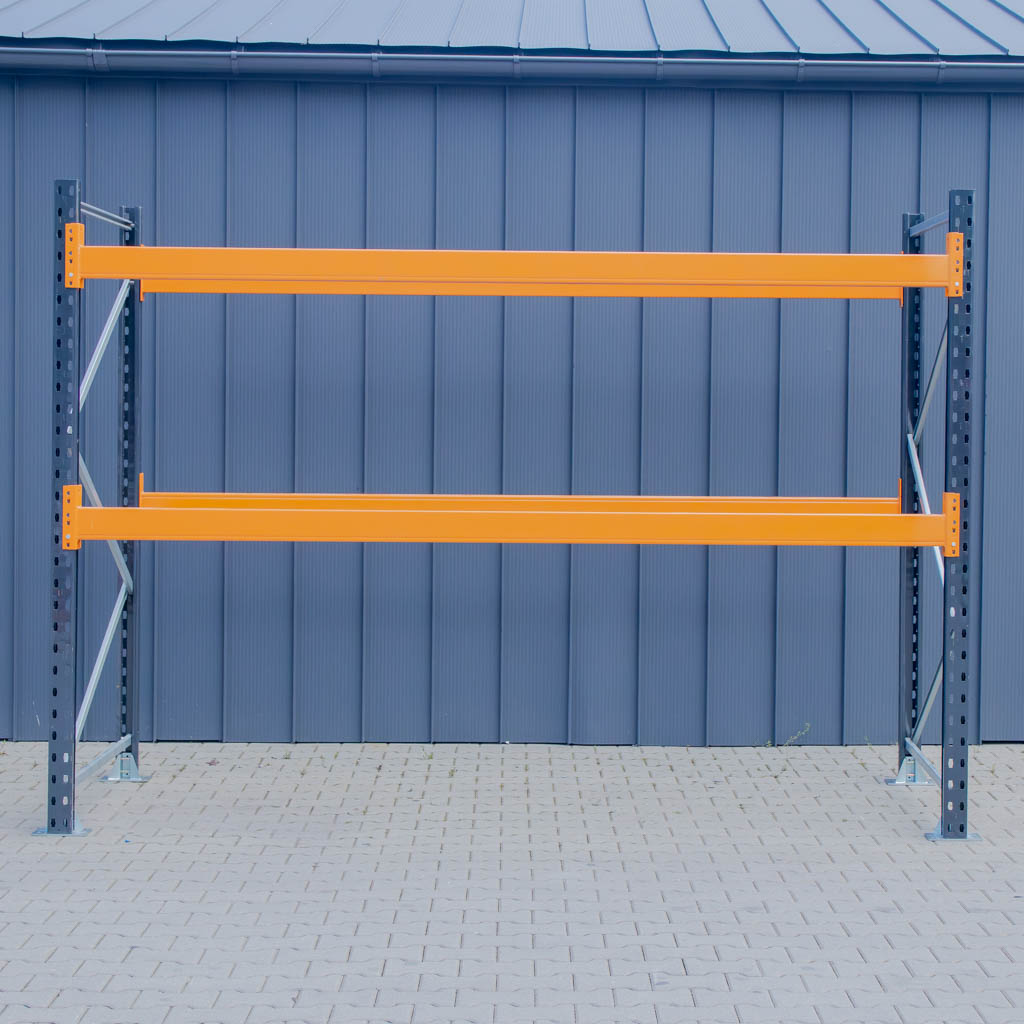 Regał magazynowy paletowy LINK 51 0+2 H-225 cm L-376 cm moduł bazowy