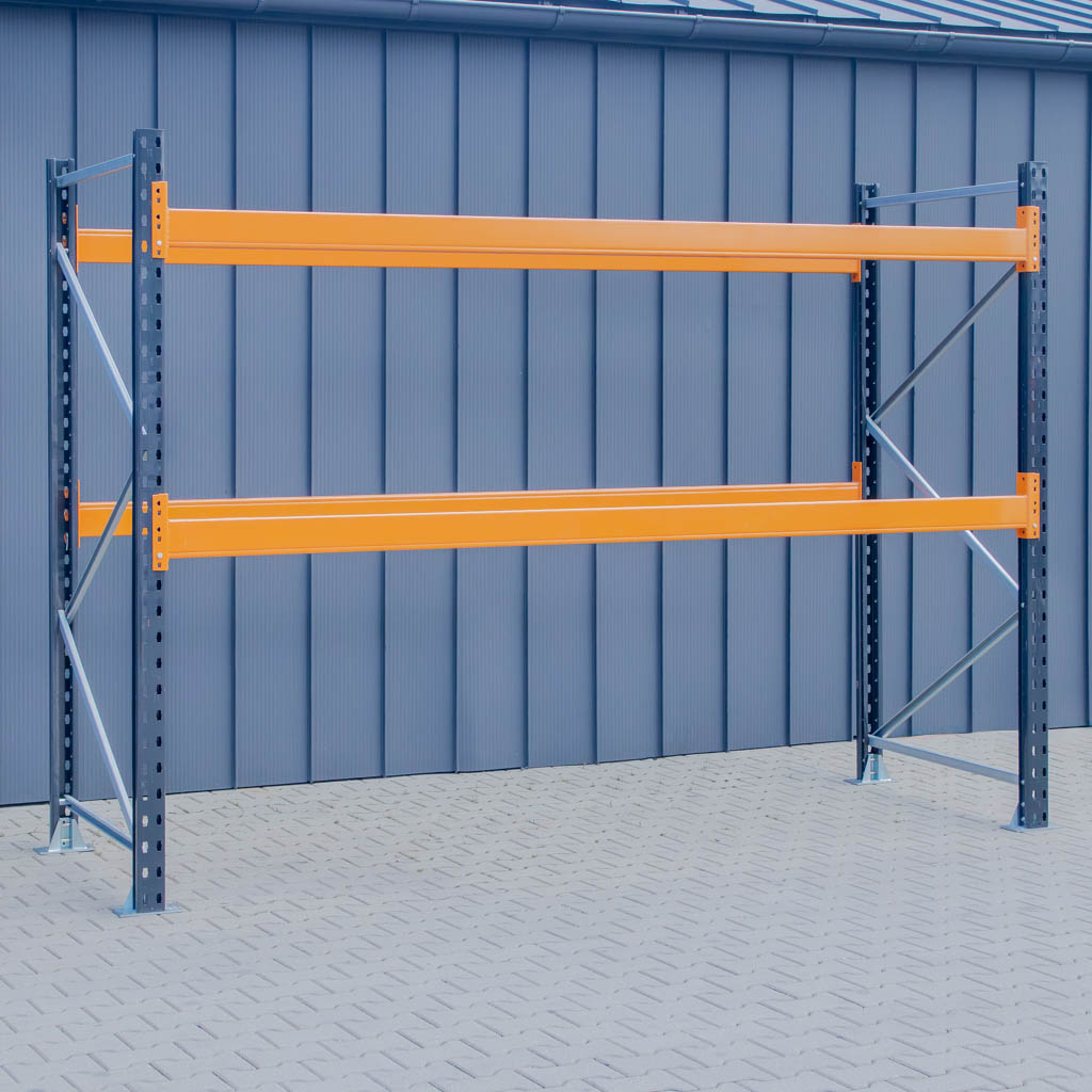 Regał magazynowy paletowy LINK 51 0+2 H-225 cm L-376 cm moduł bazowy