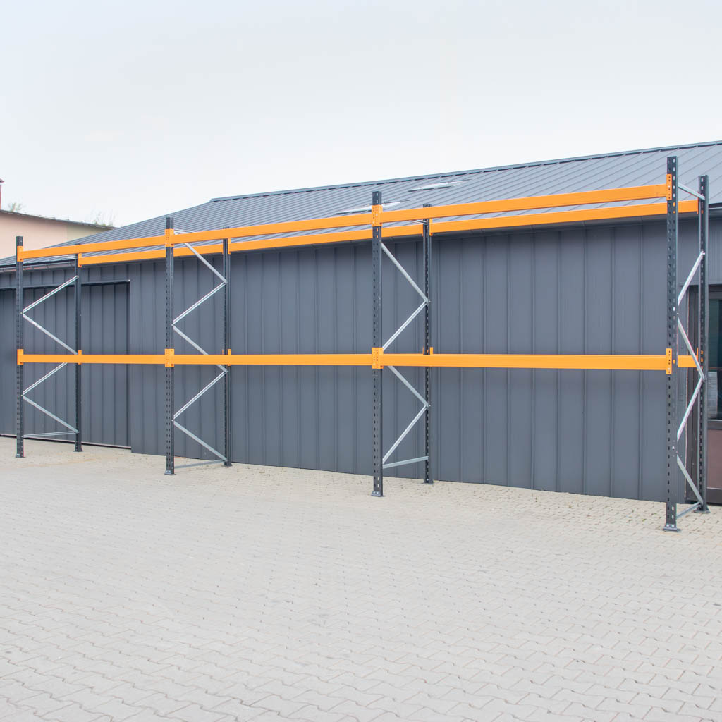 Regał magazynowy paletowy LINK 51 0+2 H-322 cm L-932 cm