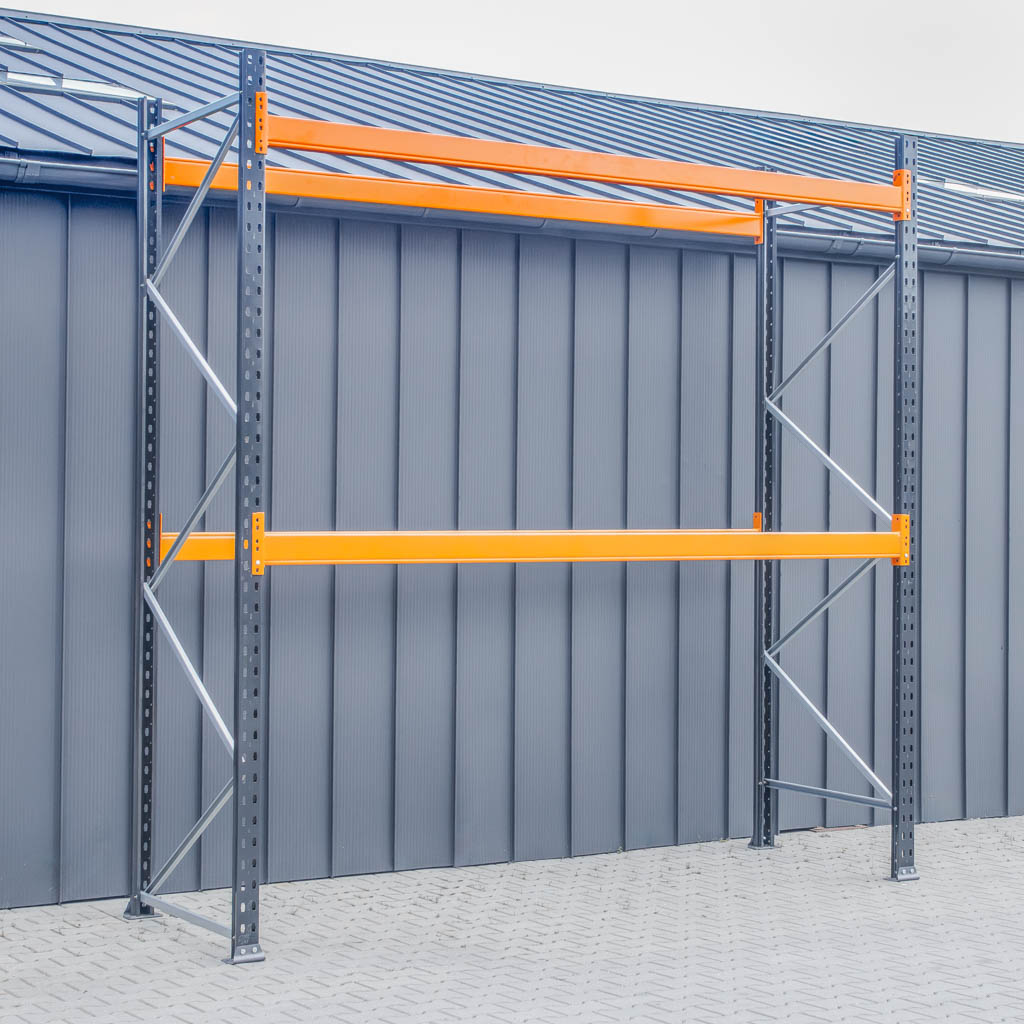 Regał magazynowy paletowy LINK 51 H-322 cm G-110 cm L-316 cm moduł bazowy